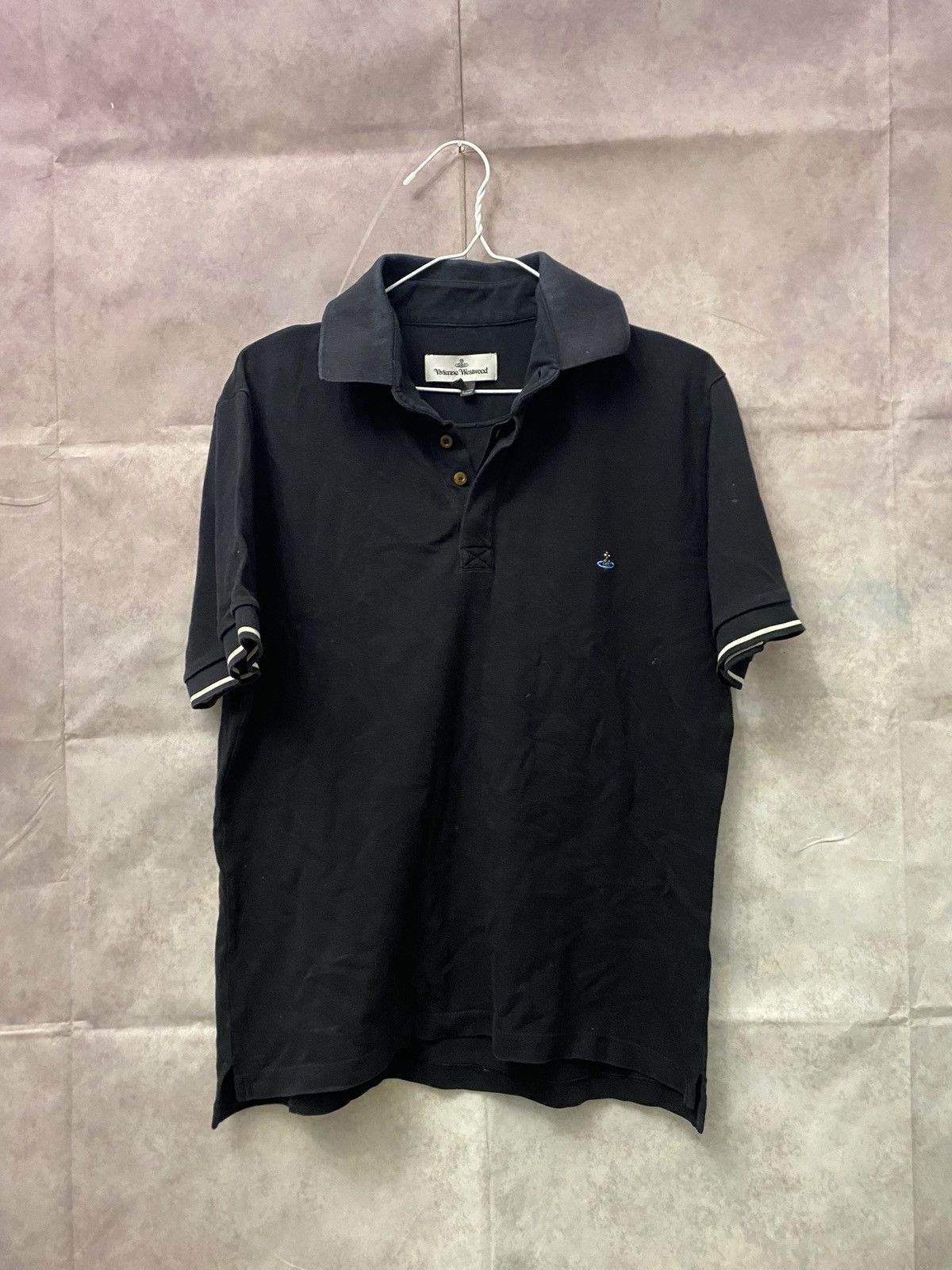 Rare Vivienne Westwood Spellout Polo shops Shirt