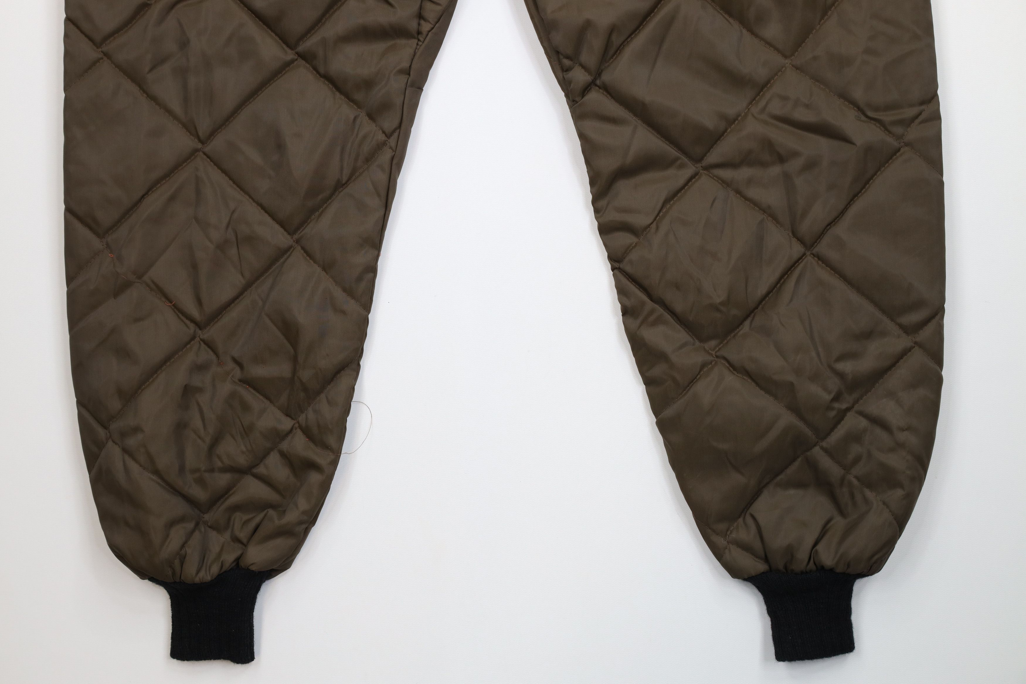 Vintage Vintage 70s Streetwear Insulated Joggers Pants Brown USA Size US 38 / EU 54 - 4 Thumbnail