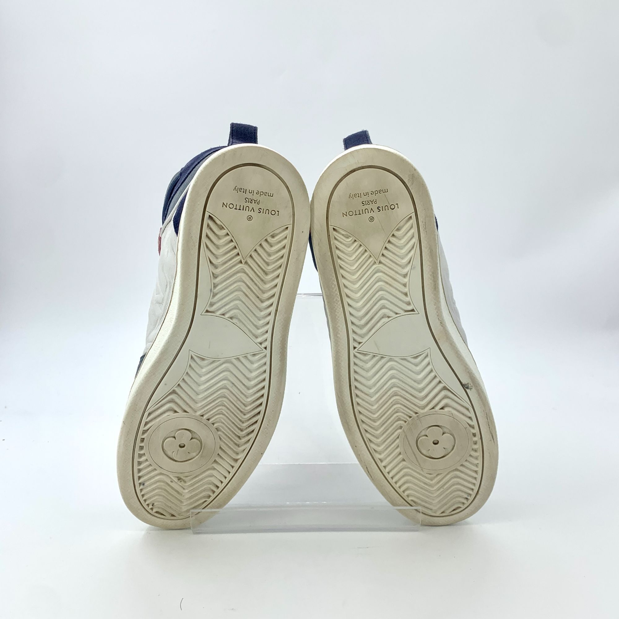 Louis Vuitton Louis Vuitton Colorblock Logo Lace-Up High-Top Sneakers (Siz Size US 6 / IT 36 - 7 Thumbnail