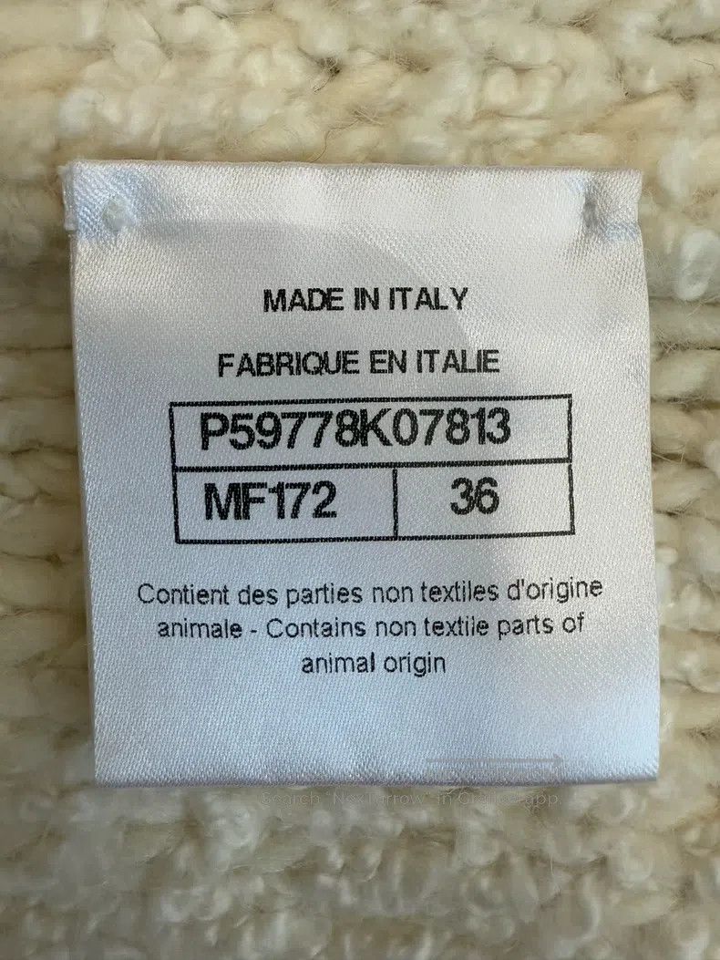Chanel Chanel Gold double C buckle wool blend knitted cardigan co Size XXS / US 00 / IT 34 - 6 Thumbnail