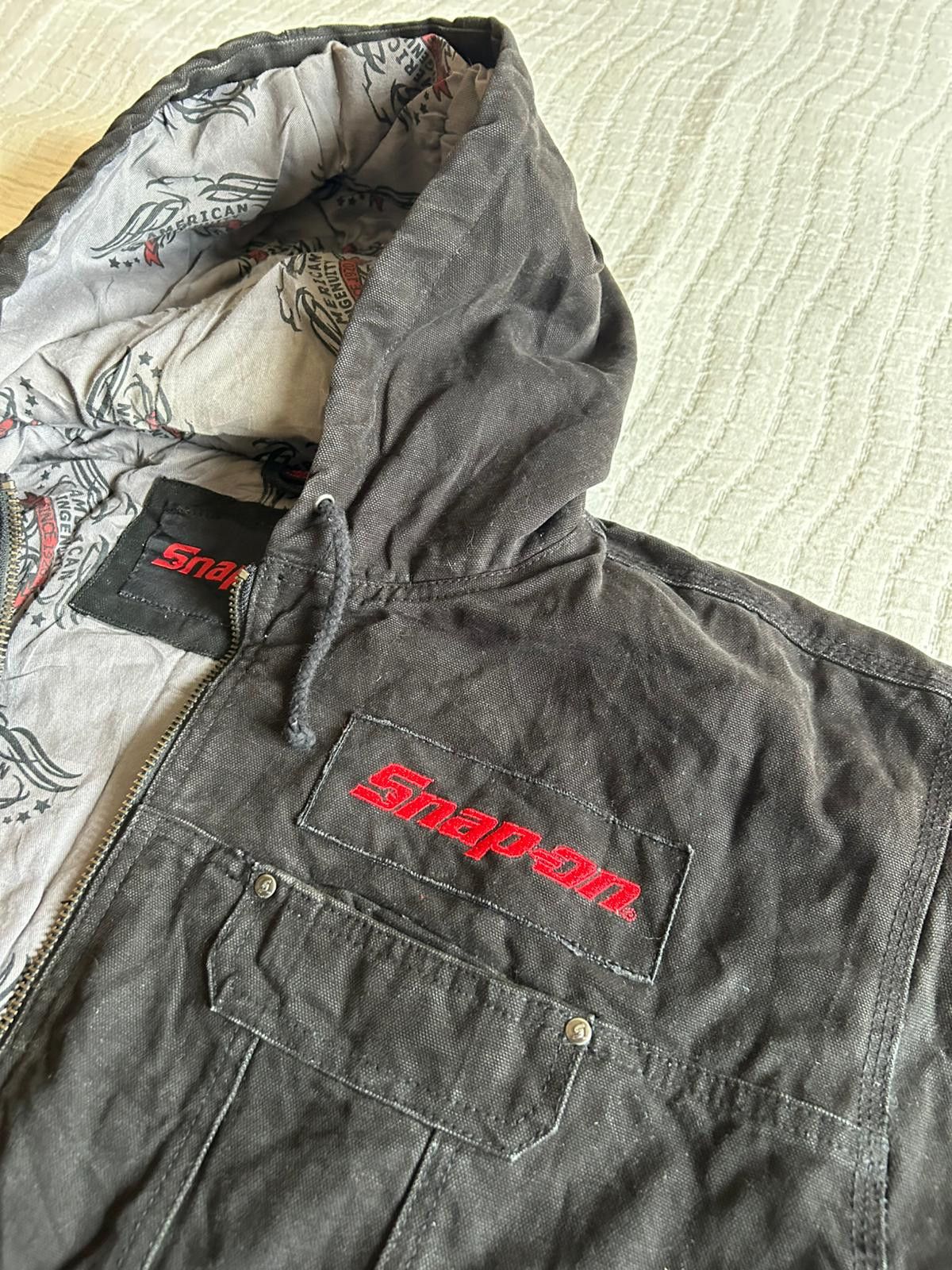 Other Snap-on Vintage Heavyweight Canvas Work Jacket Size US XXL / EU 58 / 5 - 4 Thumbnail