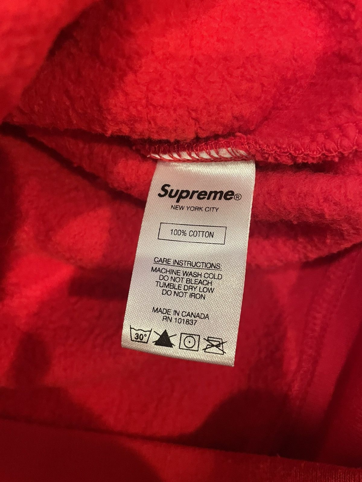 Supreme Stop crying hooded sweatshirt Size US M / EU 48-50 / 2 - 5 Thumbnail