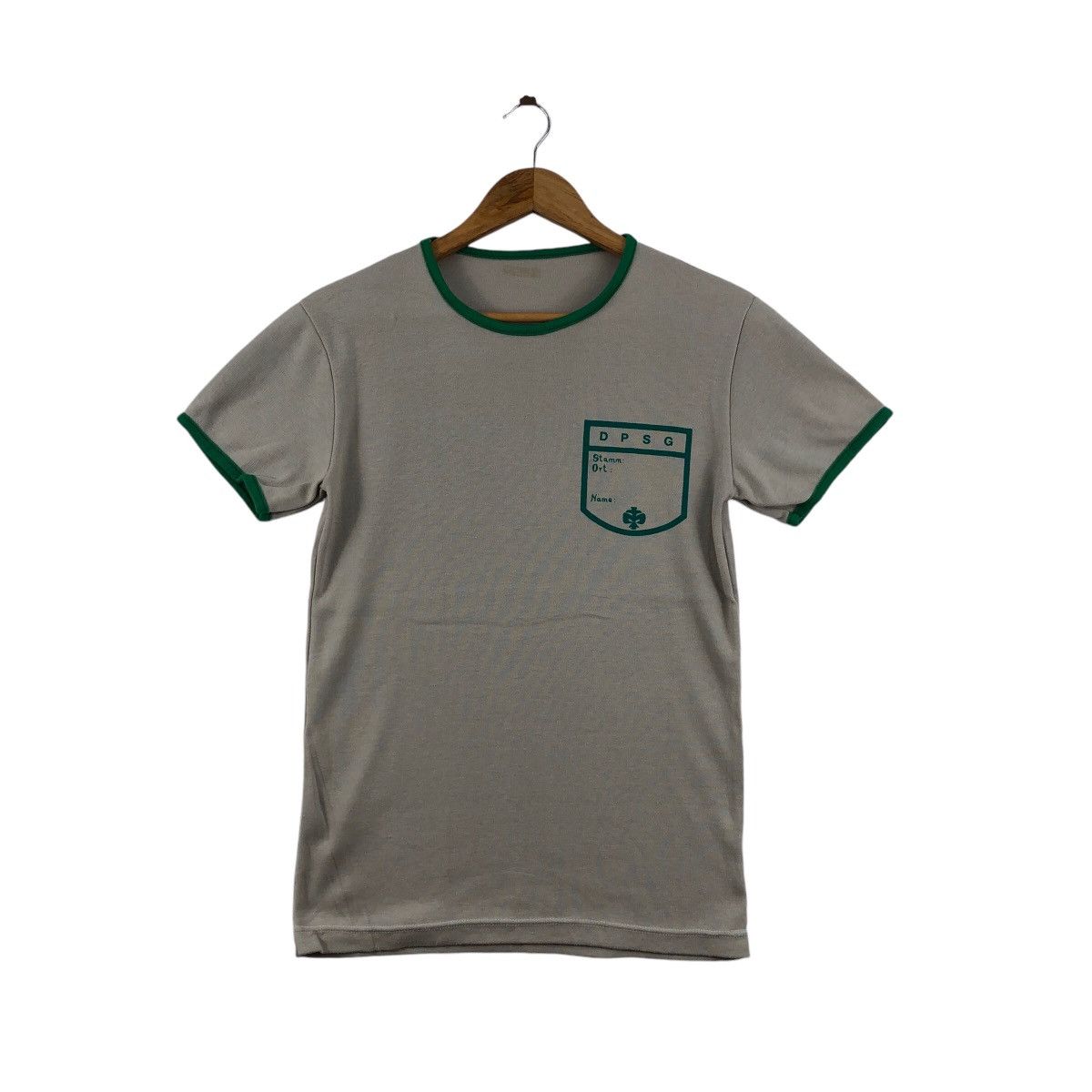 Vintage Vintage 90s Deutsche Pfadfinderschaft Sankt Georg Tee Shirt Size US M / EU 48-50 / 2 - 1 Thumbnail