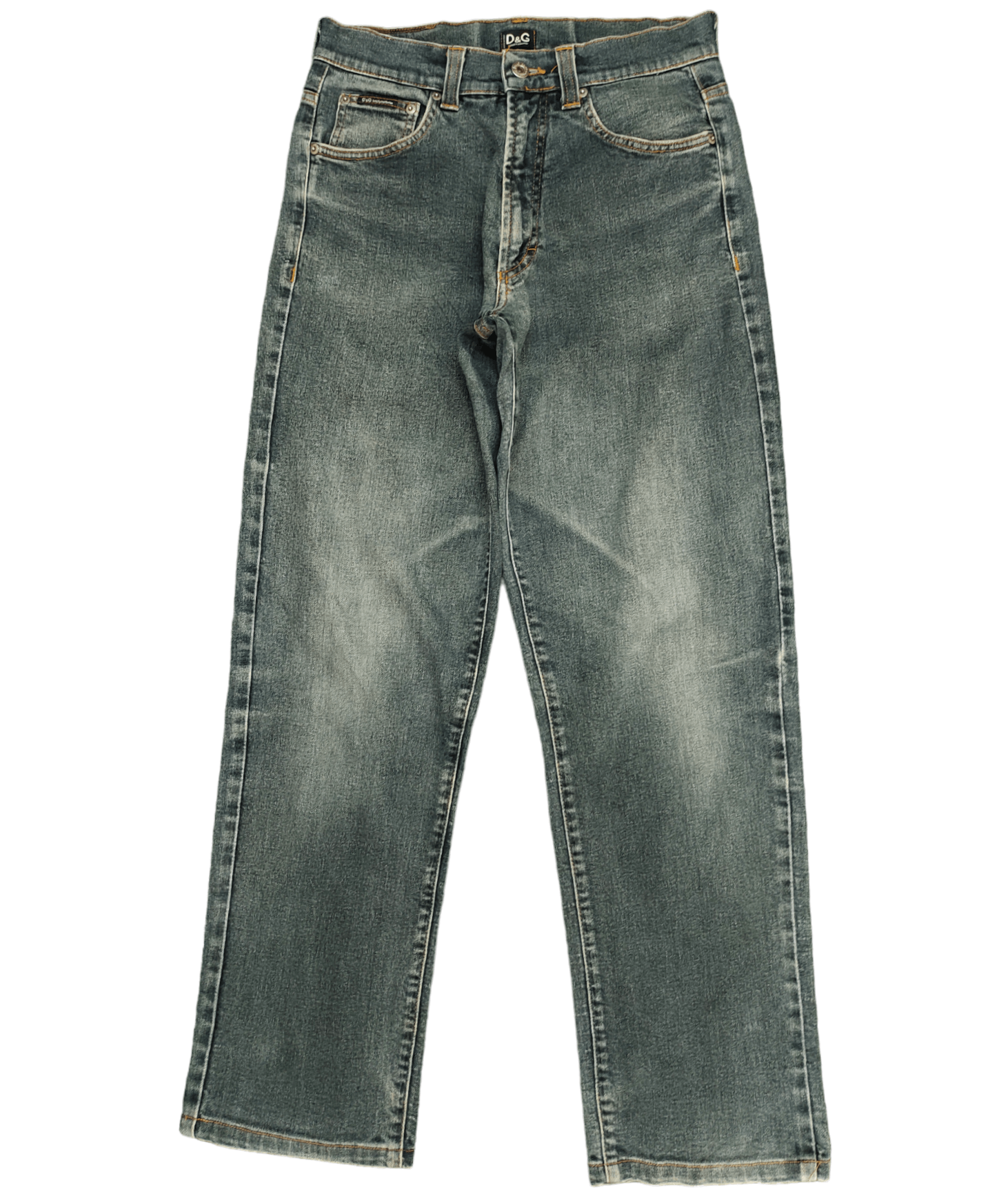 Dolce & Gabbana Vintage Dolce & Gabbana Sand Wash High Rise Denim Jeans Size 30" / US 8 / IT 44 - 1 Thumbnail