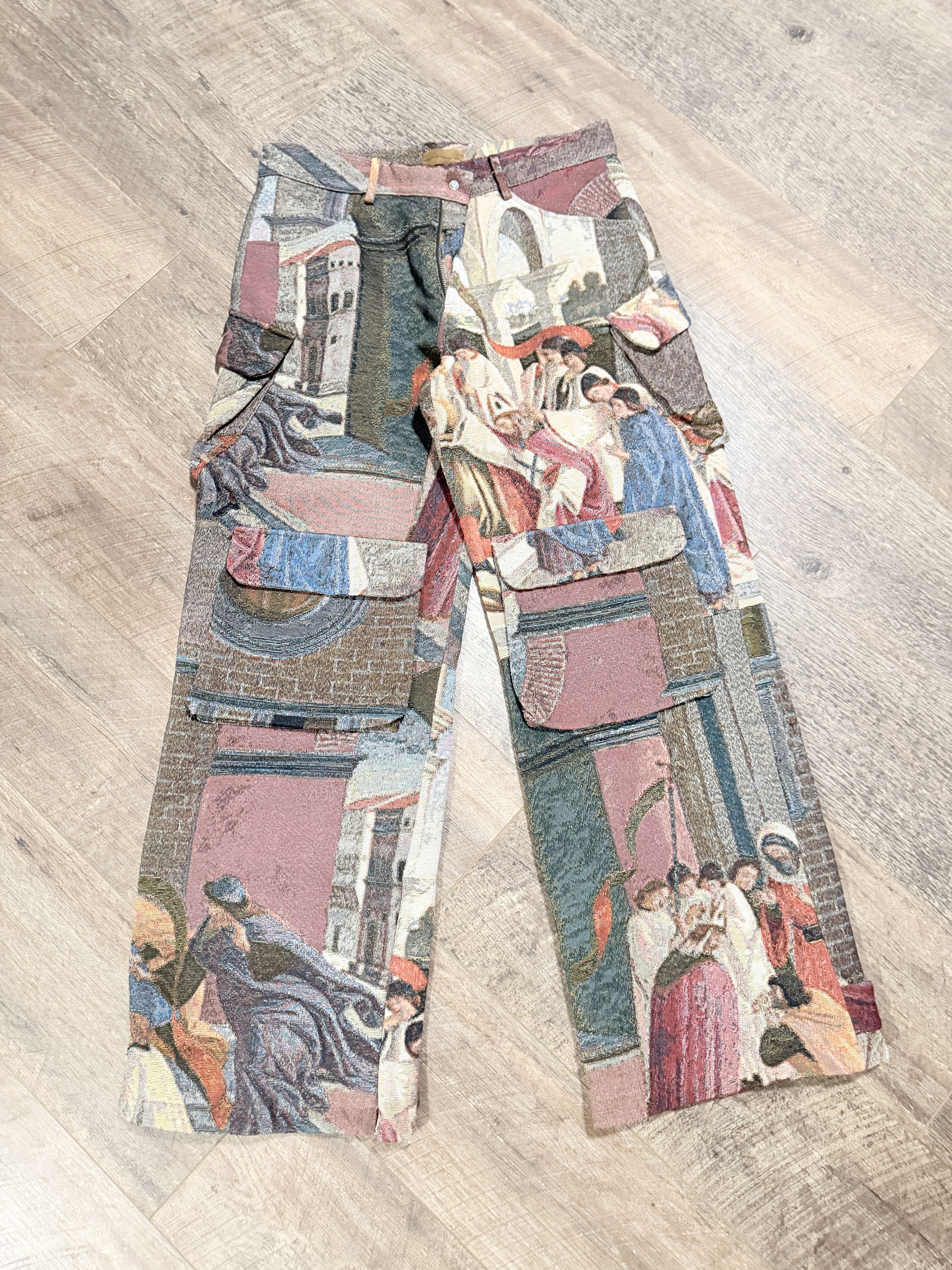 Birth of Royal Child Birth Of Royal Child Artist Jacquard Weave Cargo Pants Size US 38 / EU 54 - 1 Thumbnail