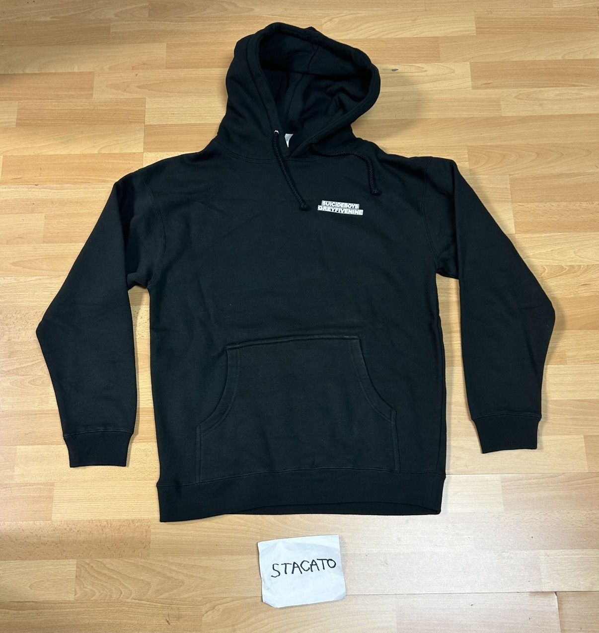Rap Tees $UICIDEBOY$ G59 Tour Hoodie Black Size US XL / EU 56 / 4 - 2 Thumbnail