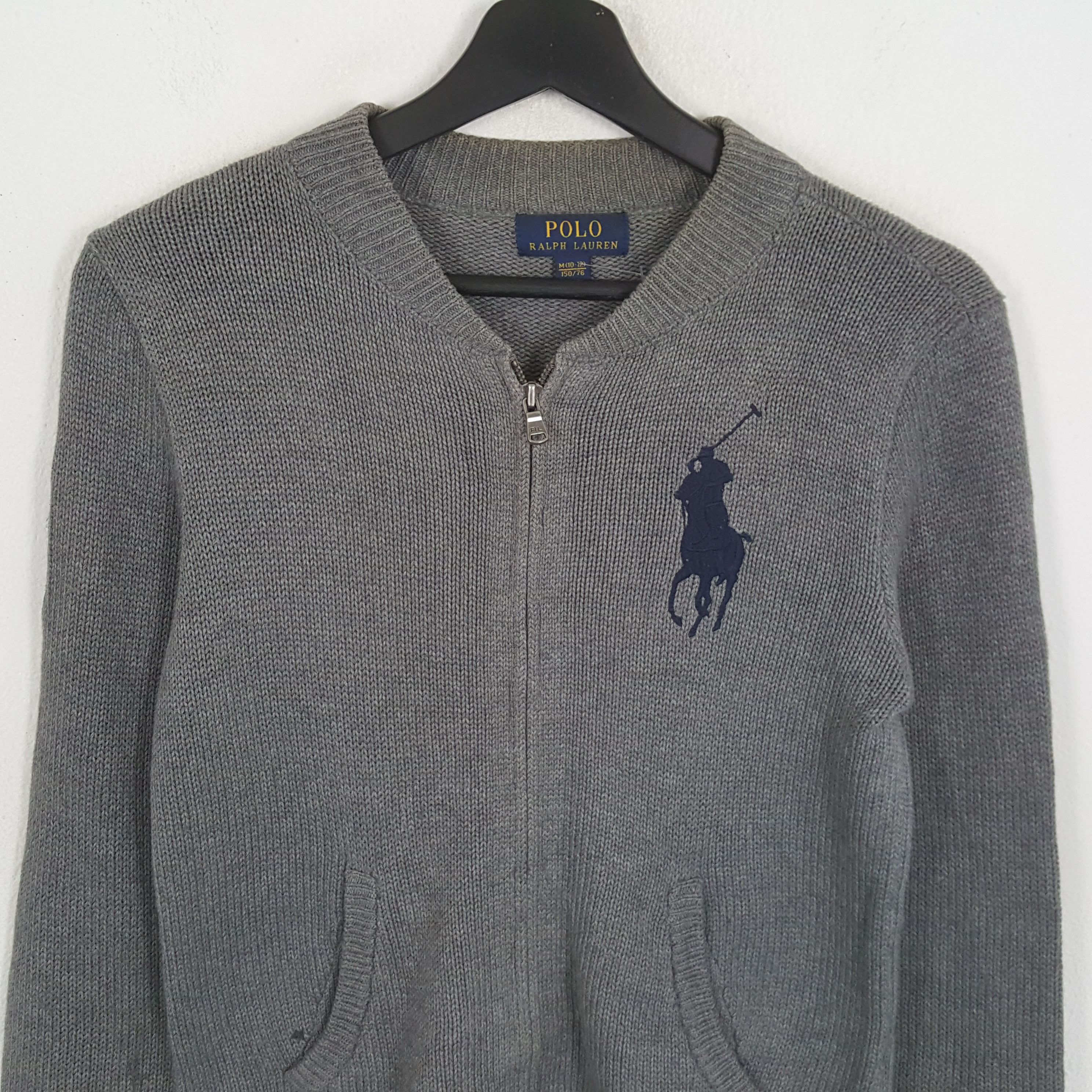 Polo Ralph Lauren × Vintage POLO RALPH LAUREN Fashion Style Big Logo Design Sweater Size XS / US 0-2 / IT 36-38 - 2 Thumbnail
