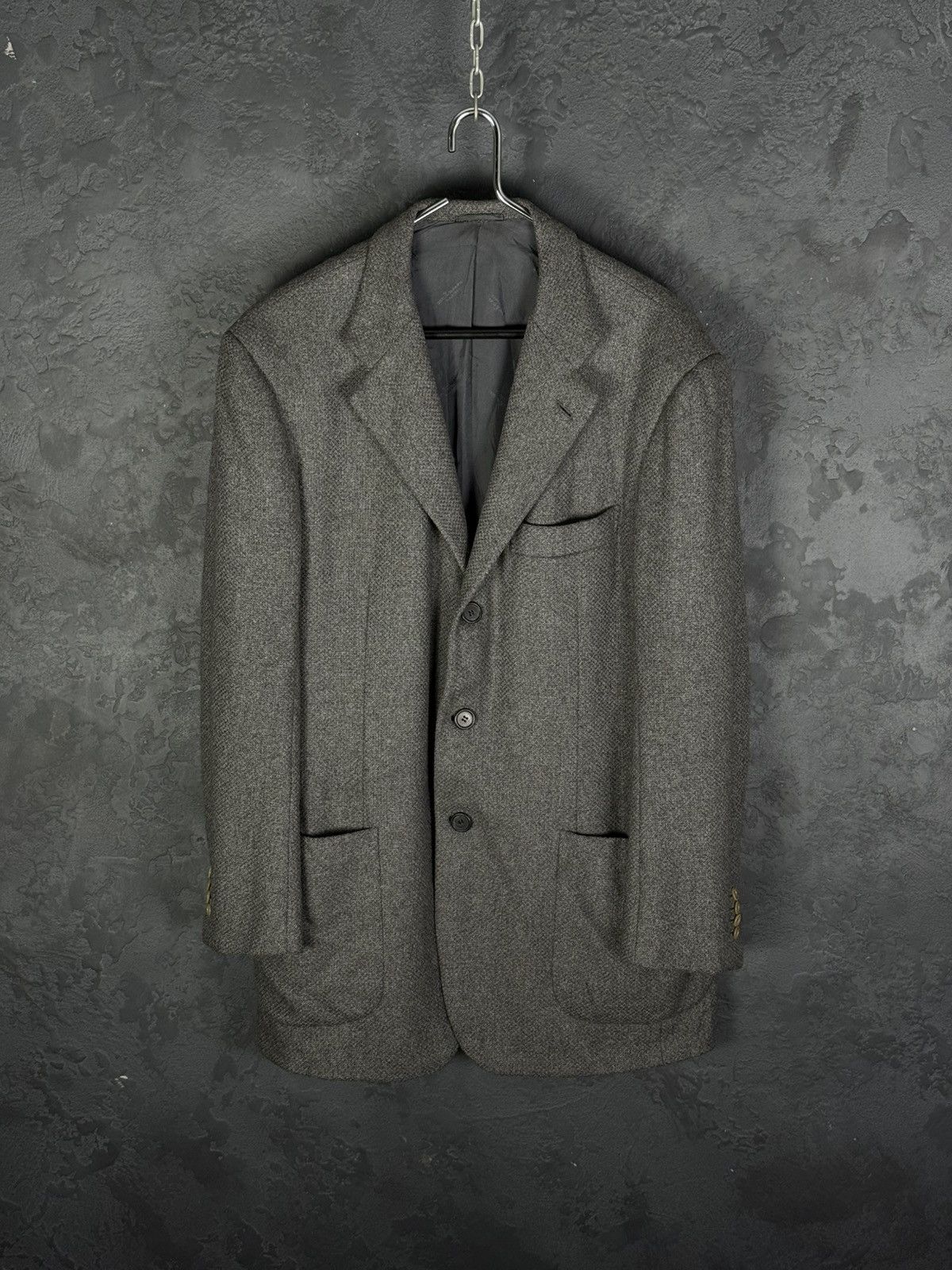 Kiton KITON Napoli Men’s Blazer Jacket 100% Cashmere Italy Size54 Size 54R - 5 Thumbnail