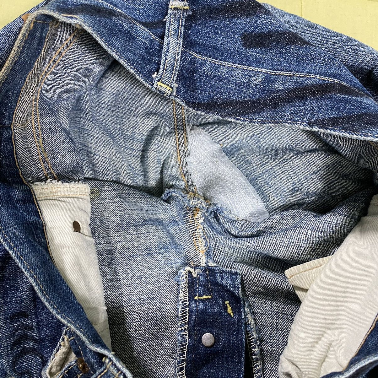 If Six Was Nine × Le Grande Bleu (L.G.B.) × OMNIGOD Omnigod Selvedge Jeans Doodle Design Size US 32 / EU 48 - 11 Thumbnail