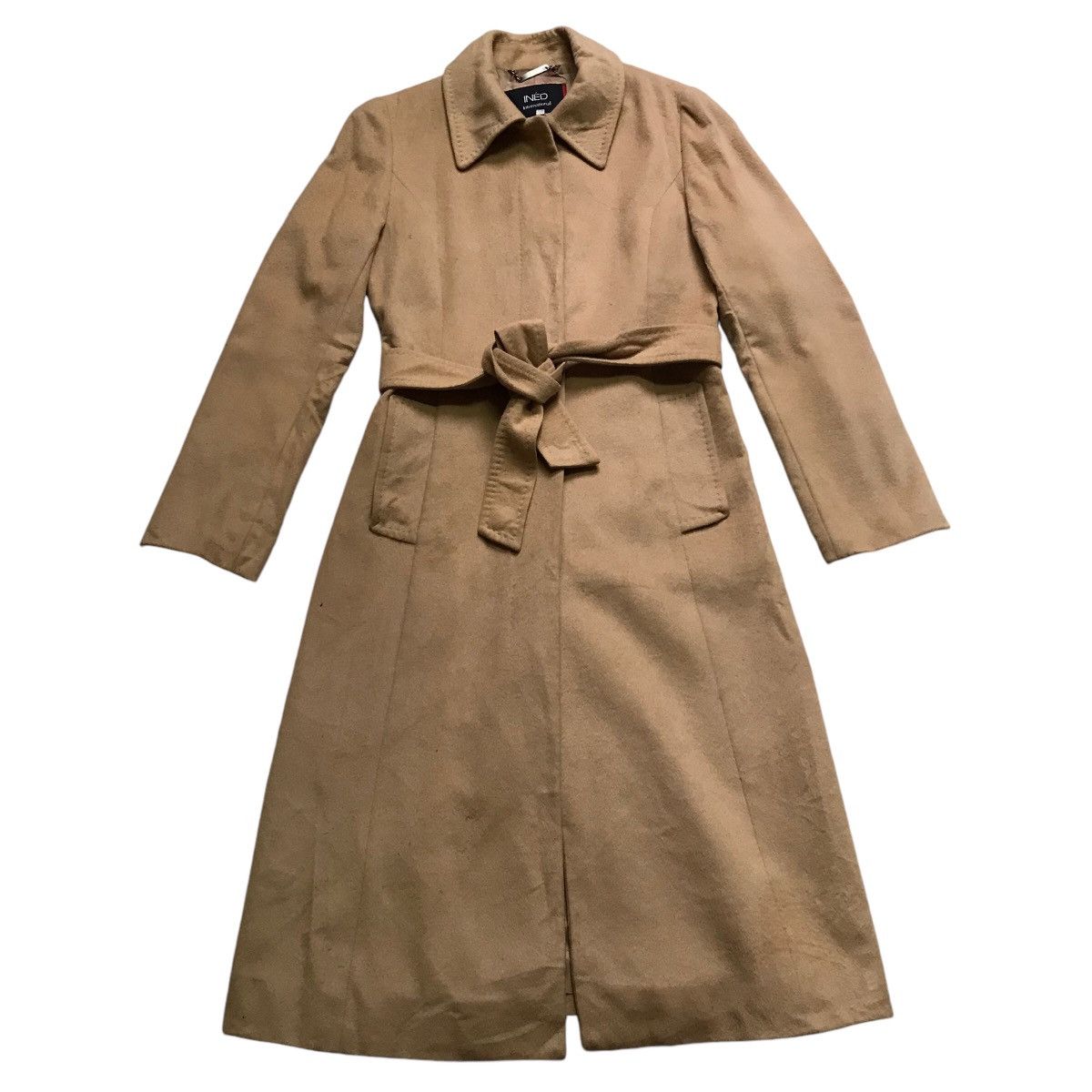 Japanese Brand × Yohji Yamamoto VINTAGE INED BY YOHJI YAMAMOTO TRENCH COAT JACKET Size S / US 4 / IT 40 - 7 Thumbnail