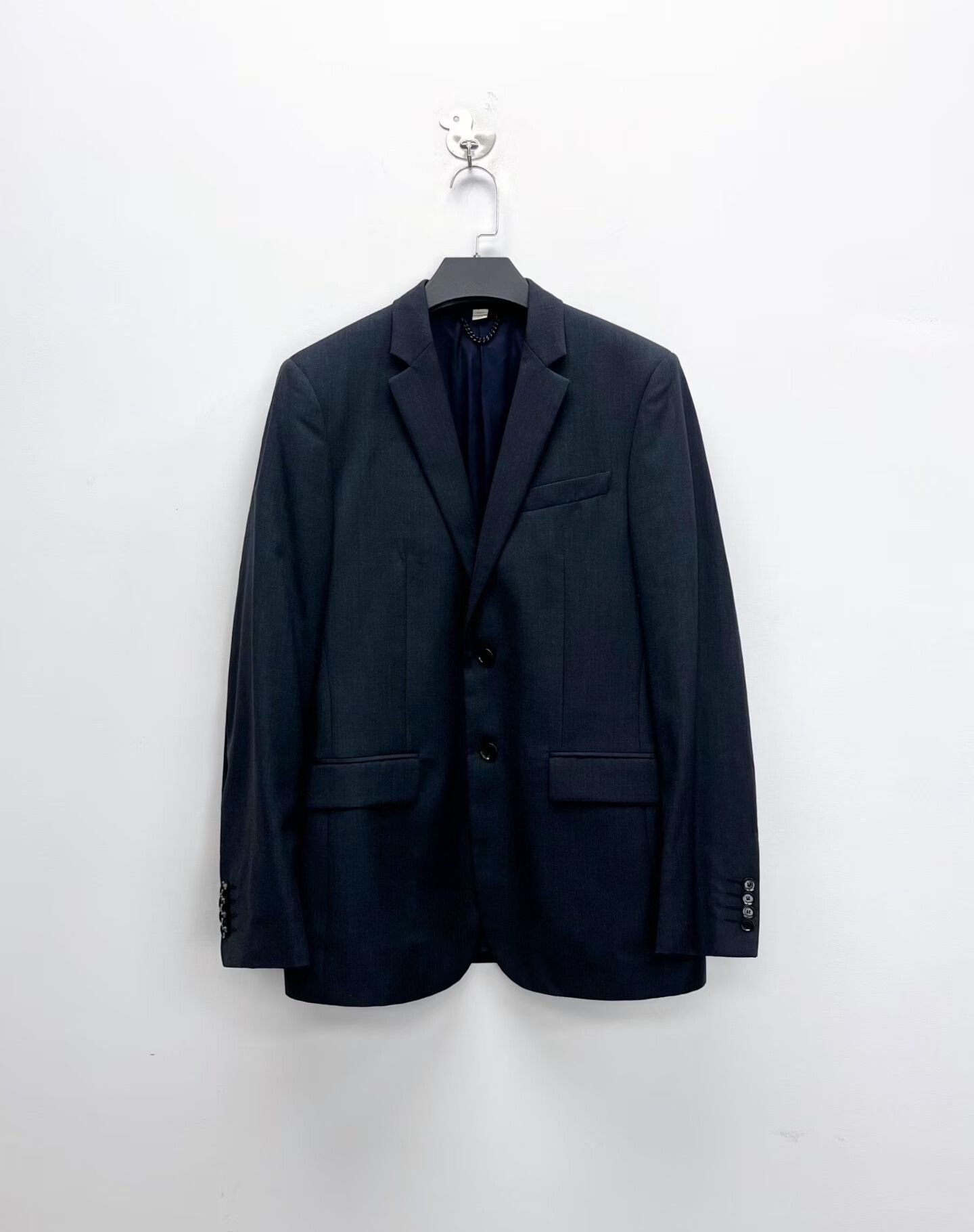Burberry Burberry Multi-pocket Logo Wool Blazer Size US M / EU 48-50 / 2 - 1 Thumbnail