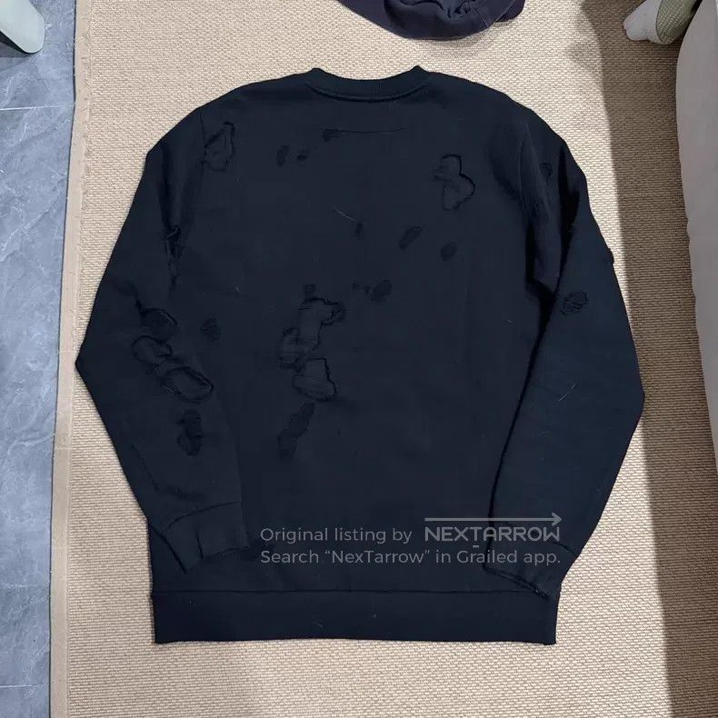 Givenchy Givenchy Ripped Destroyed Long Sleeve Hoodie Size US M / EU 48-50 / 2 - 2 Thumbnail