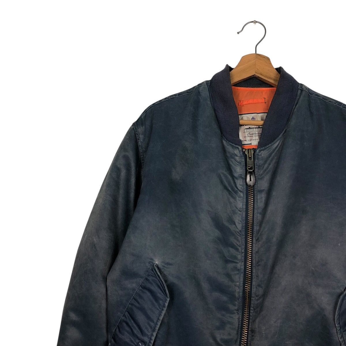 Japanese Brand 📌Vintage Fly Bomber Jacket Military Gimny Word Issey Miyake Size US M / EU 48-50 / 2 - 8 Thumbnail