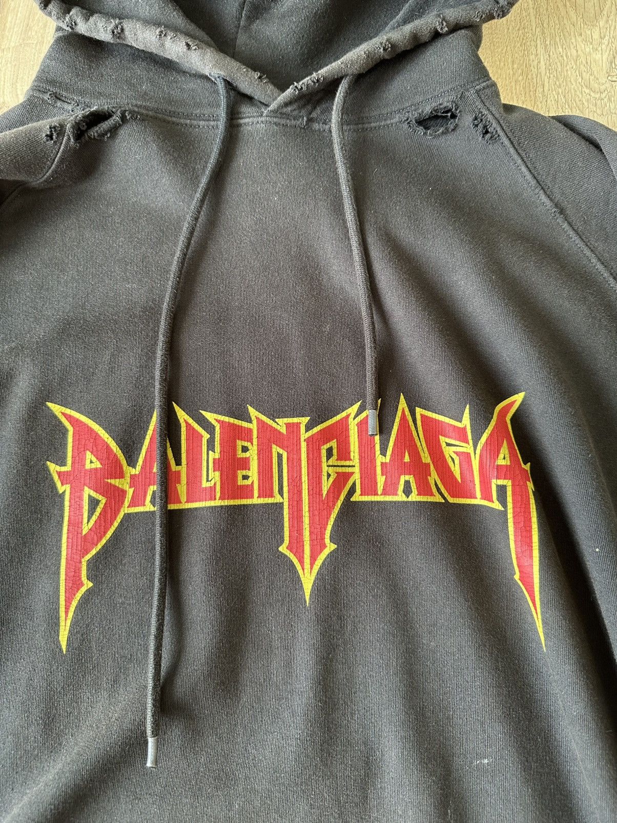 Balenciaga Balenciaga metal hoodie Size US M / EU 48-50 / 2 - 2 Thumbnail