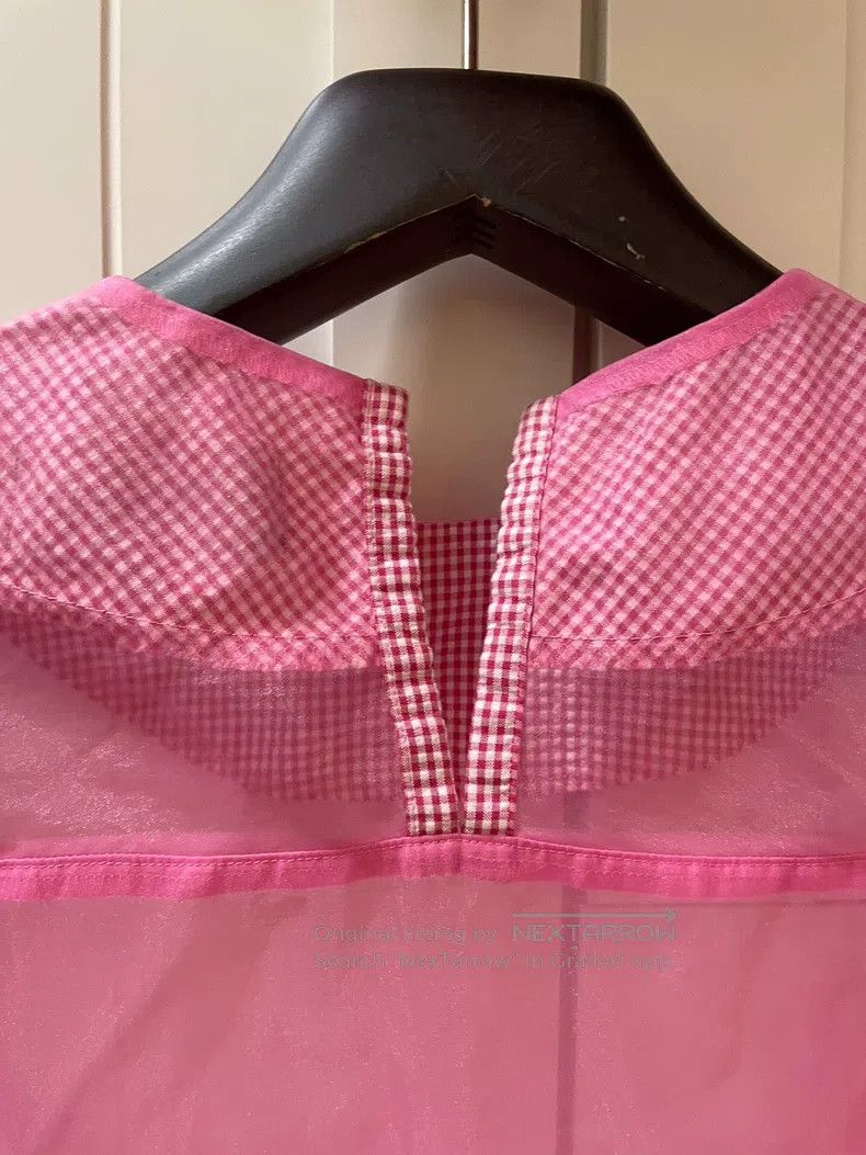 Comme des Garcons Comme Des Garcons Pink sheer top, size S Size S / US 4 / IT 40 - 7 Thumbnail