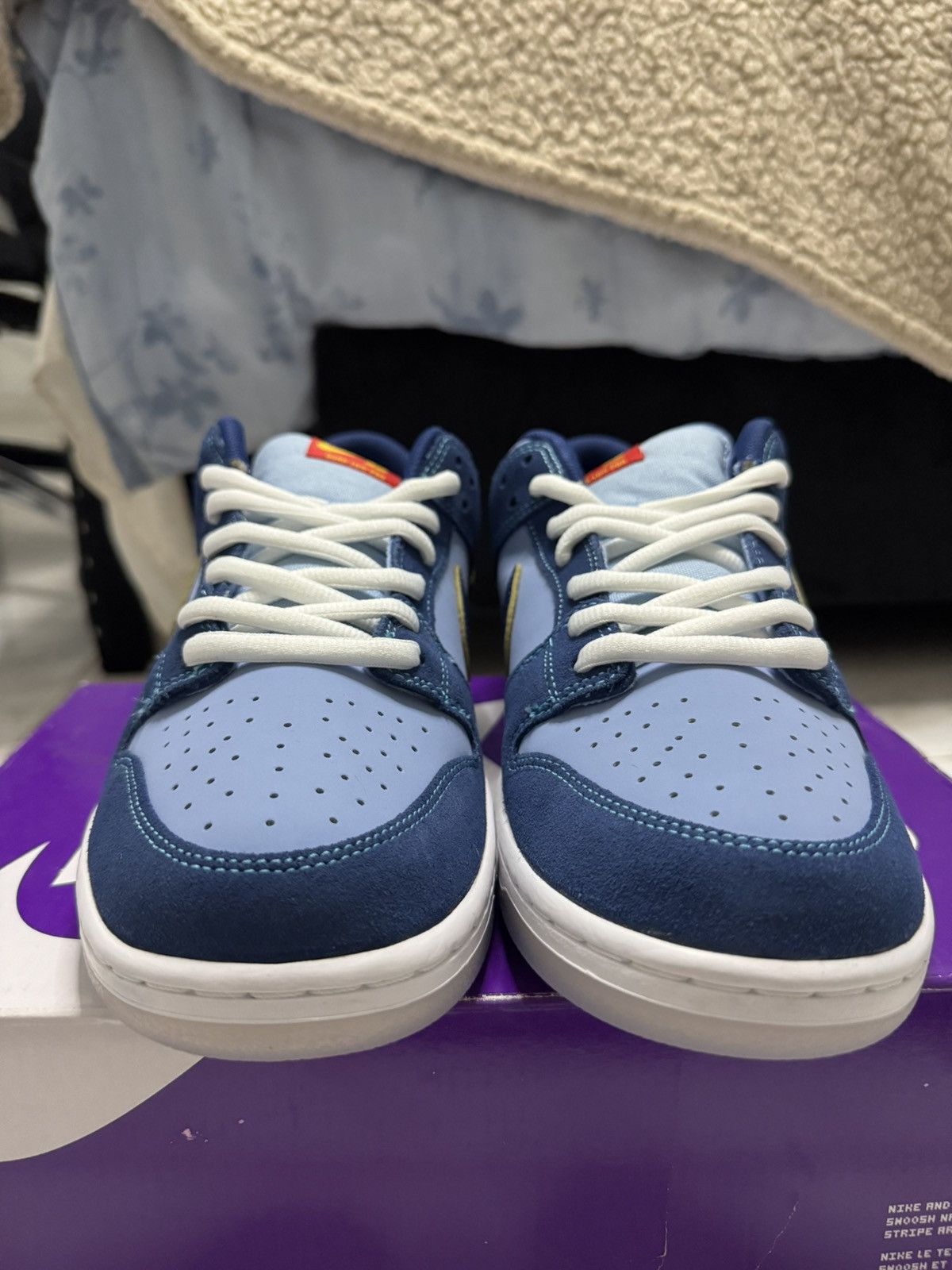 Nike SB Nike SB Dunk Low Why So Sad Size 12 DS OG All Rare Clean Size US 12 / EU 45 - 5 Thumbnail