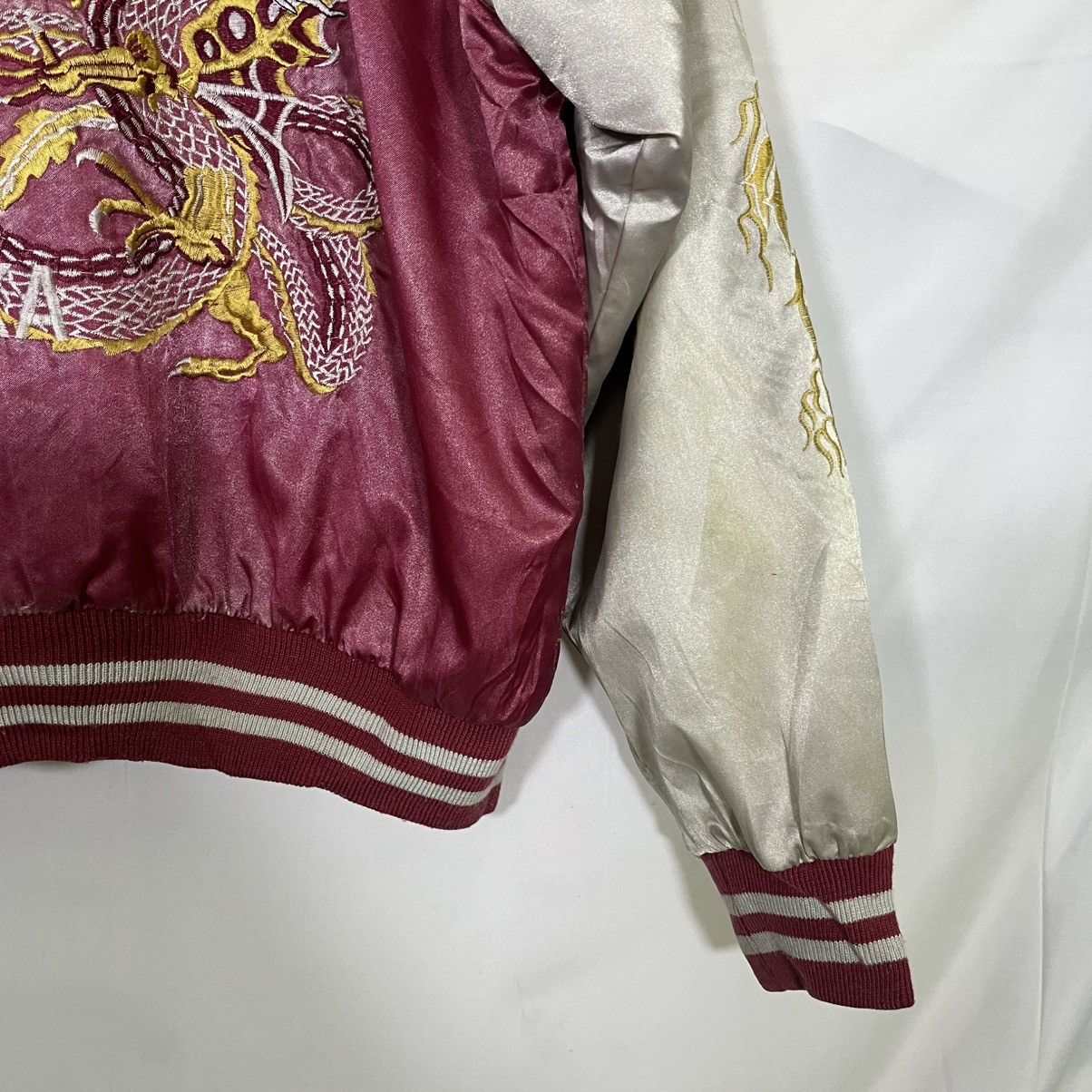 Japanese Brand VTG START OF ACCELERATION JUNGLE STORM SUKAJAN JACKET Size US L / EU 52-54 / 3 - 11 Thumbnail