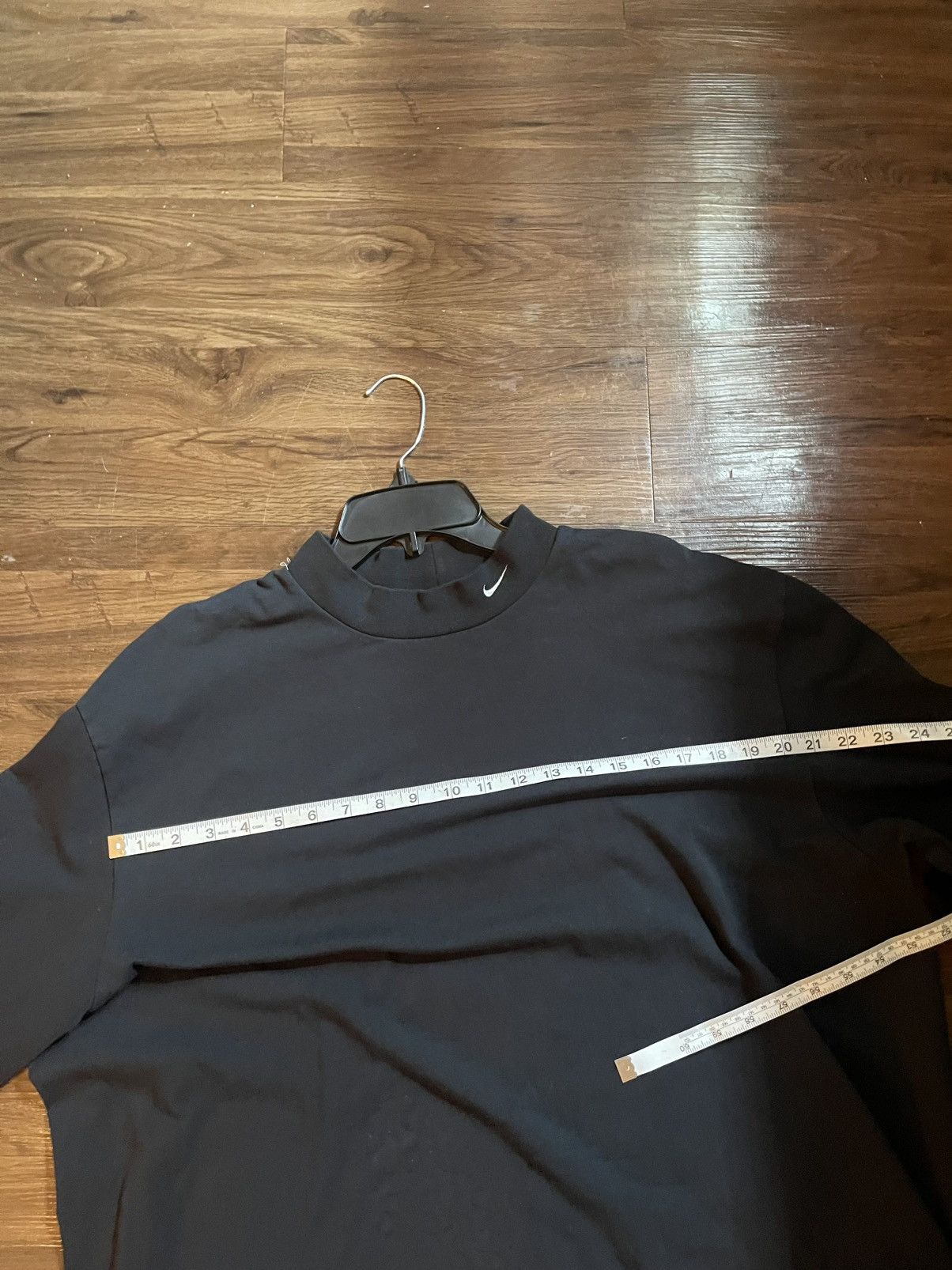 Nike × Vintage Vintage Nike Men's Life Long-Sleeve Mock Neck Shirt No Tag Size US XXL / EU 58 / 5 - 6 Thumbnail