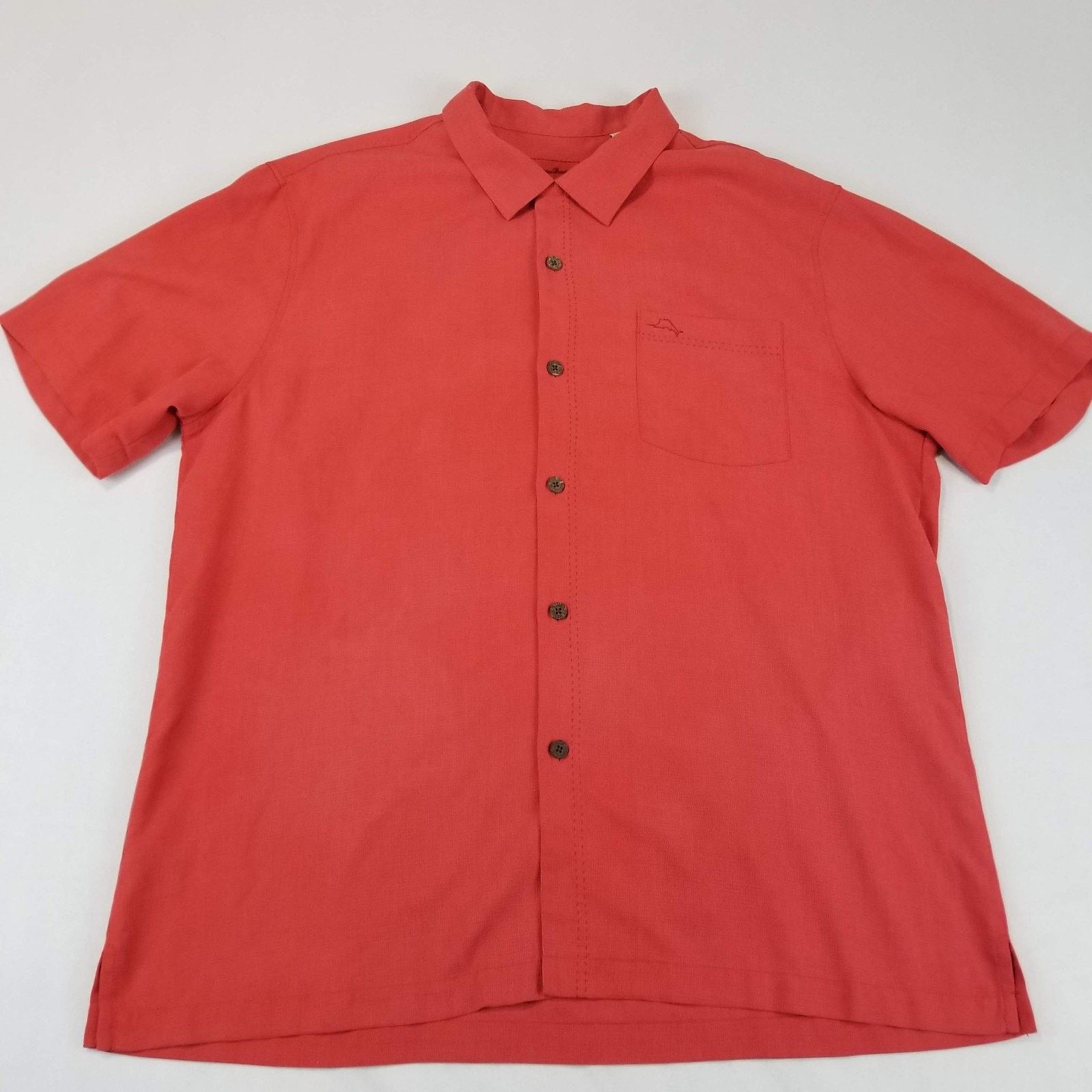 Tommy Bahama Tommy Bahama Shirt XL Royal Bermuda IslandZone Camp Loop Size US XL / EU 56 / 4 - 12 Thumbnail