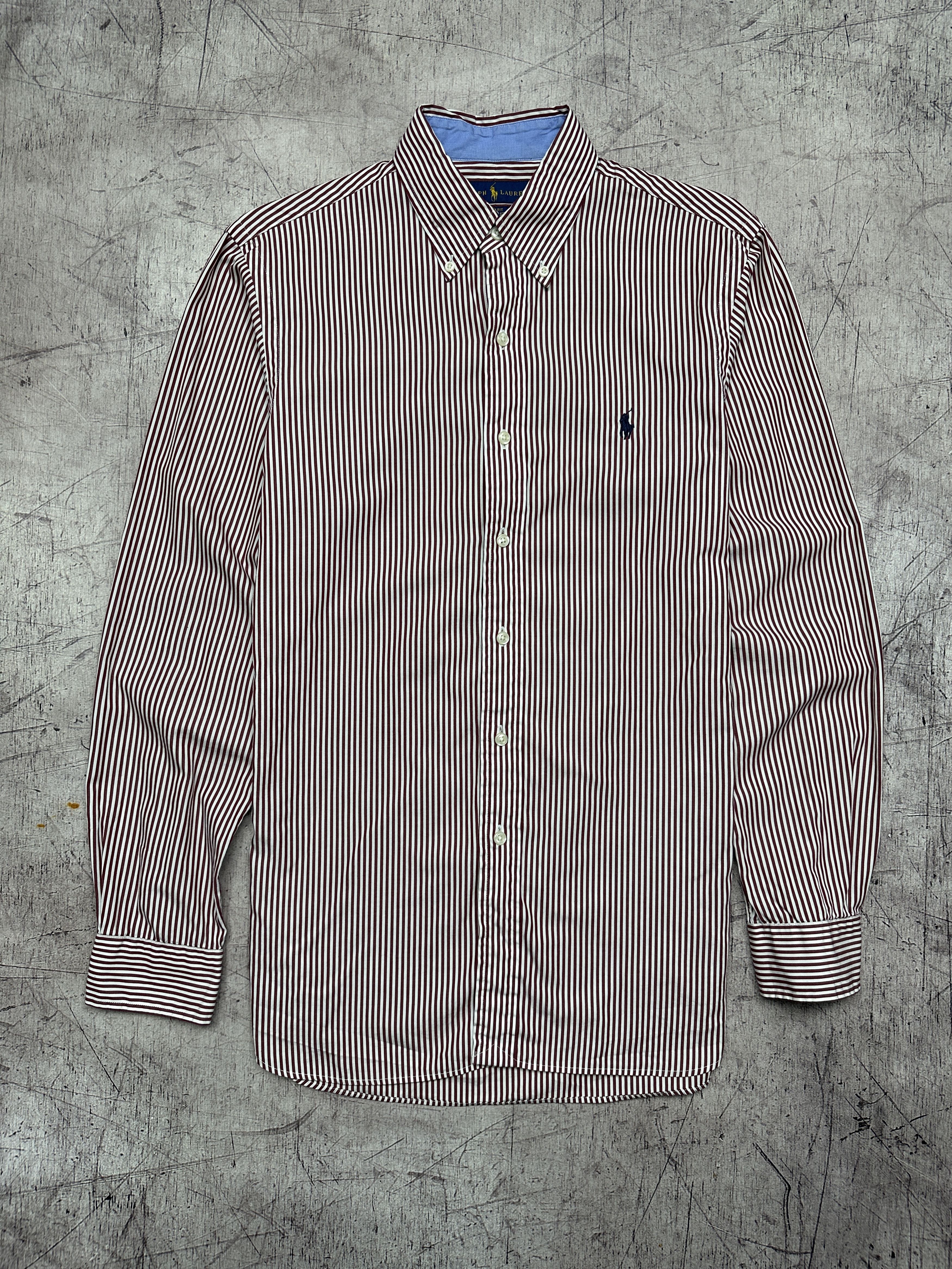 Polo Ralph Lauren Polo Ralph Lauren Mens Long Sleeve Striped Shirt Size US S / EU 44-46 / 1 - 1 Thumbnail