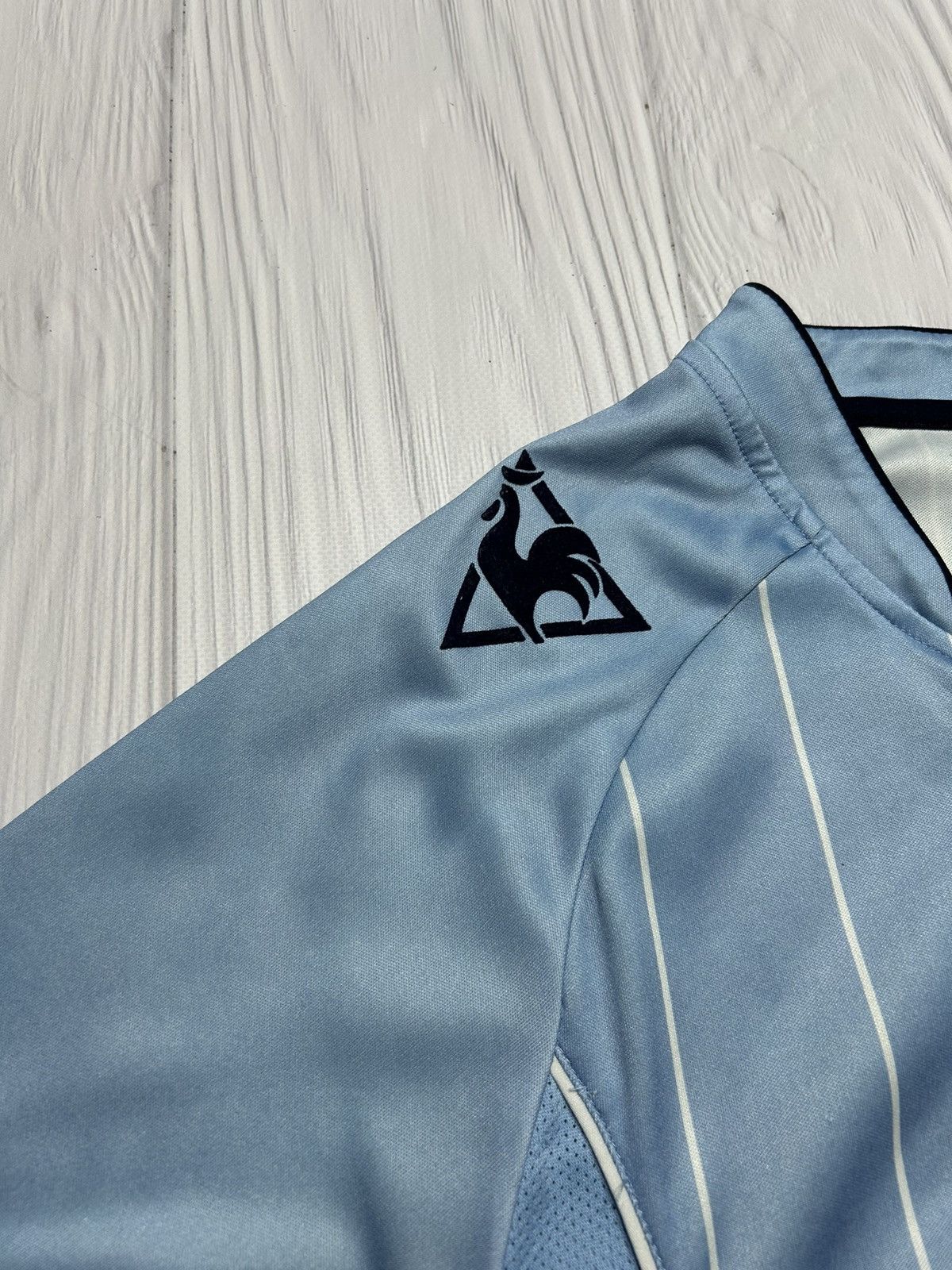 Le Coq Sportif Manchester City 2007 2008 Home Soccer Jersey Football Shirt Size US S / EU 44-46 / 1 - 9 Thumbnail