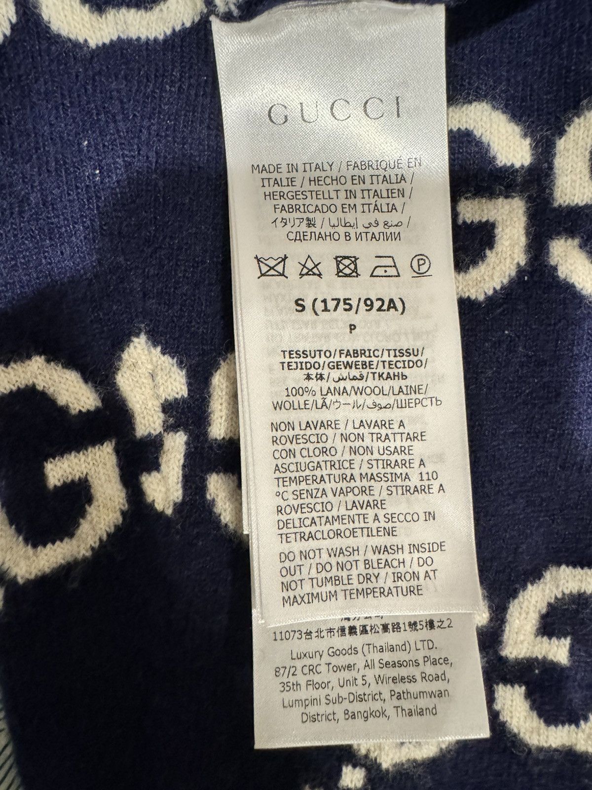 Gucci Gucci wool jacquard jumper Size US S / EU 44-46 / 1 - 4 Thumbnail