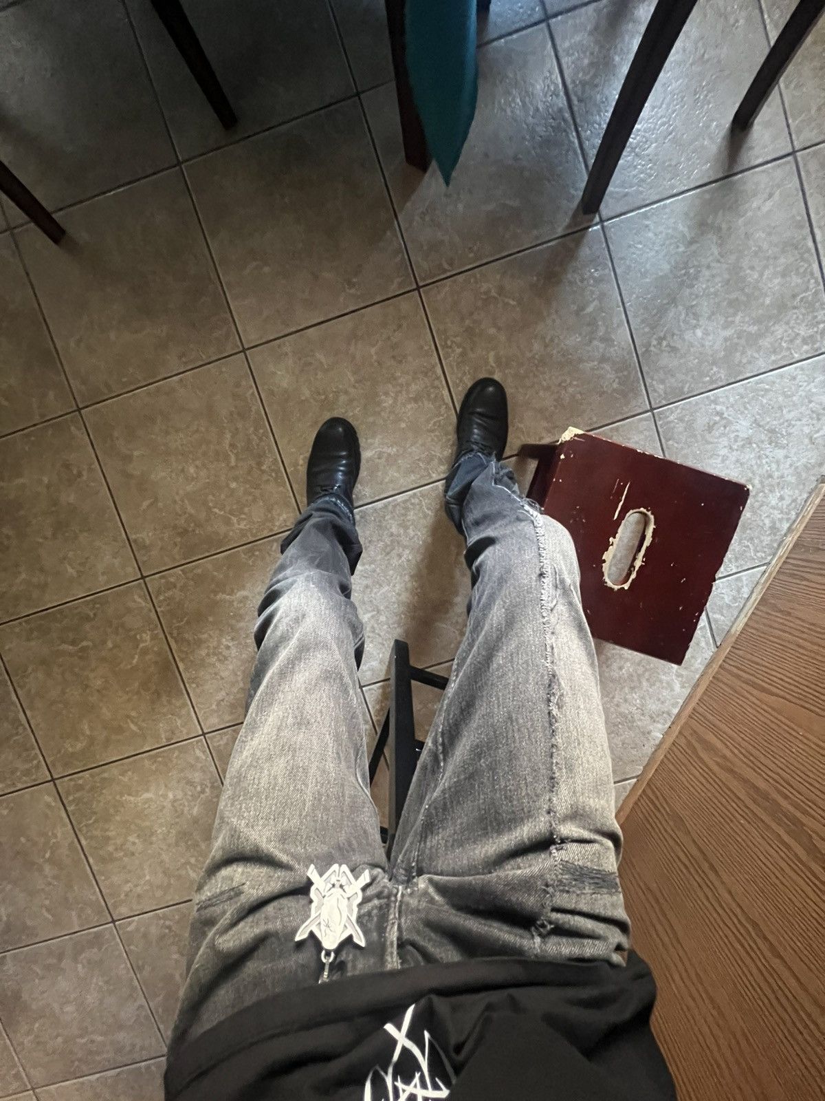 Unsound Rags Unsound Rags Faded Black Denim Size US 29 - 5 Thumbnail