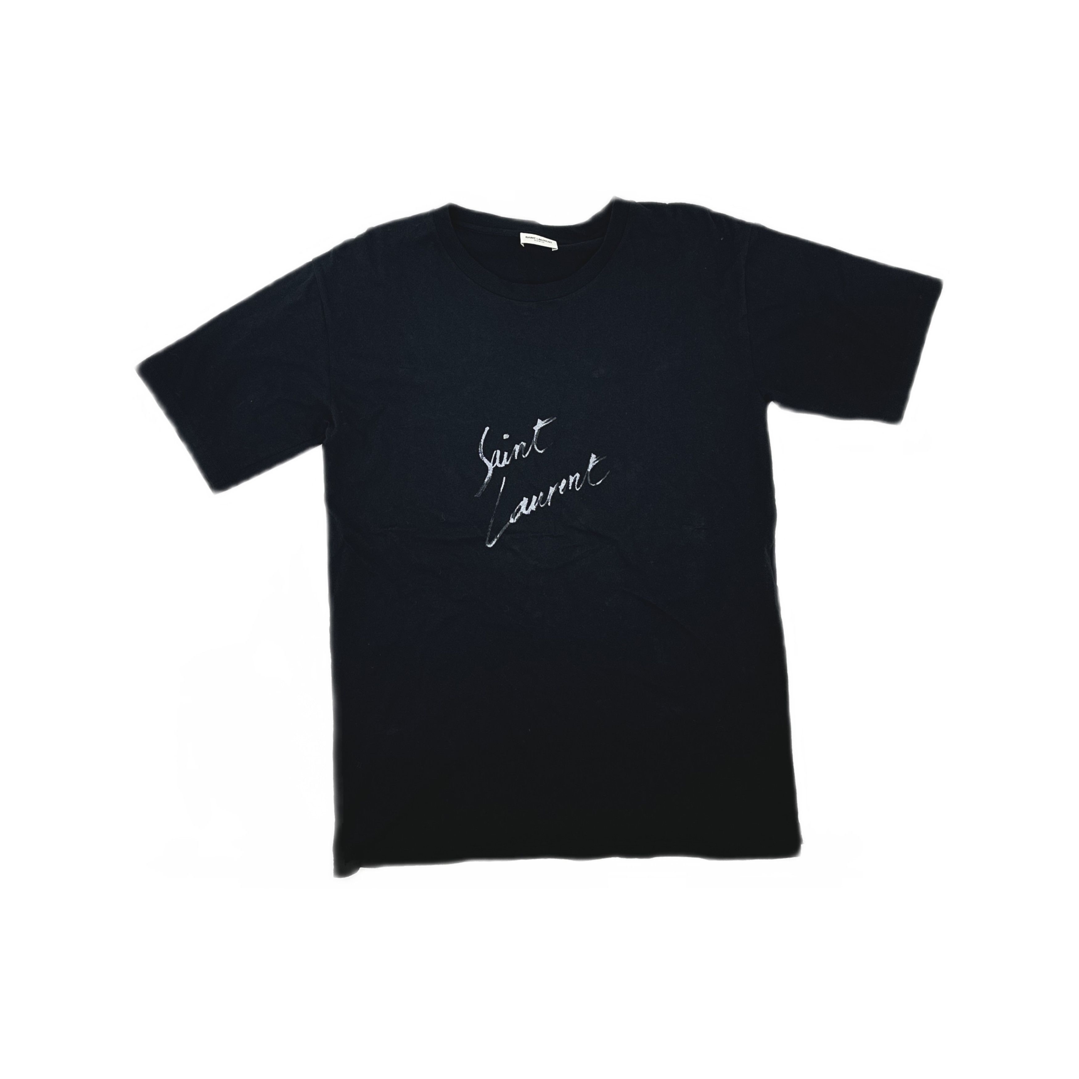 Saint Laurent Paris Saint Laurent Script Logo T-Shirt Size S Size US S / EU 44-46 / 1 - 1 Thumbnail