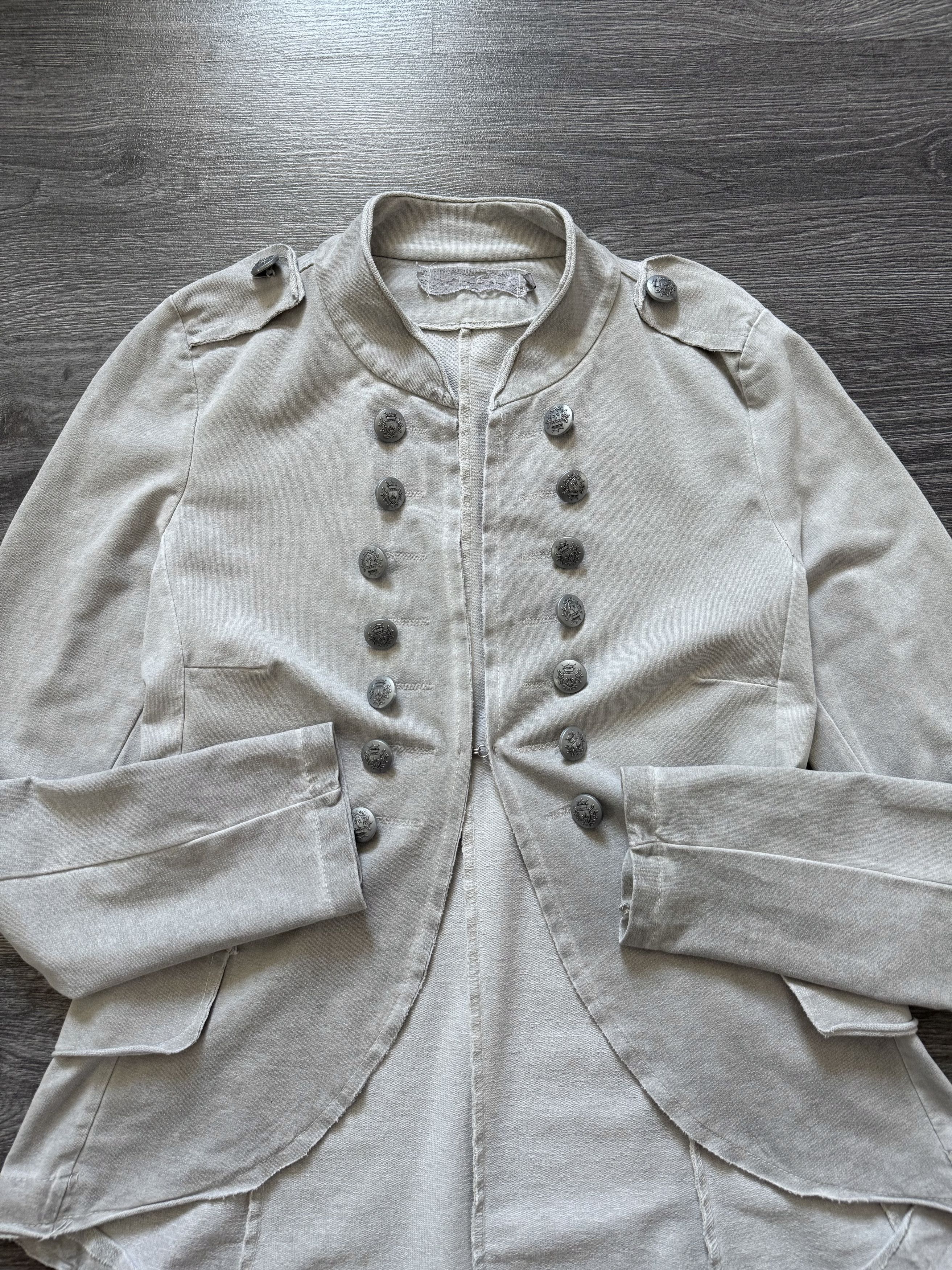 Japanese Brand 00s Gothic Napoleon Military Jacket Japan PPFM Balmain Vibe Size M / US 6-8 / IT 42-44 - 9 Thumbnail