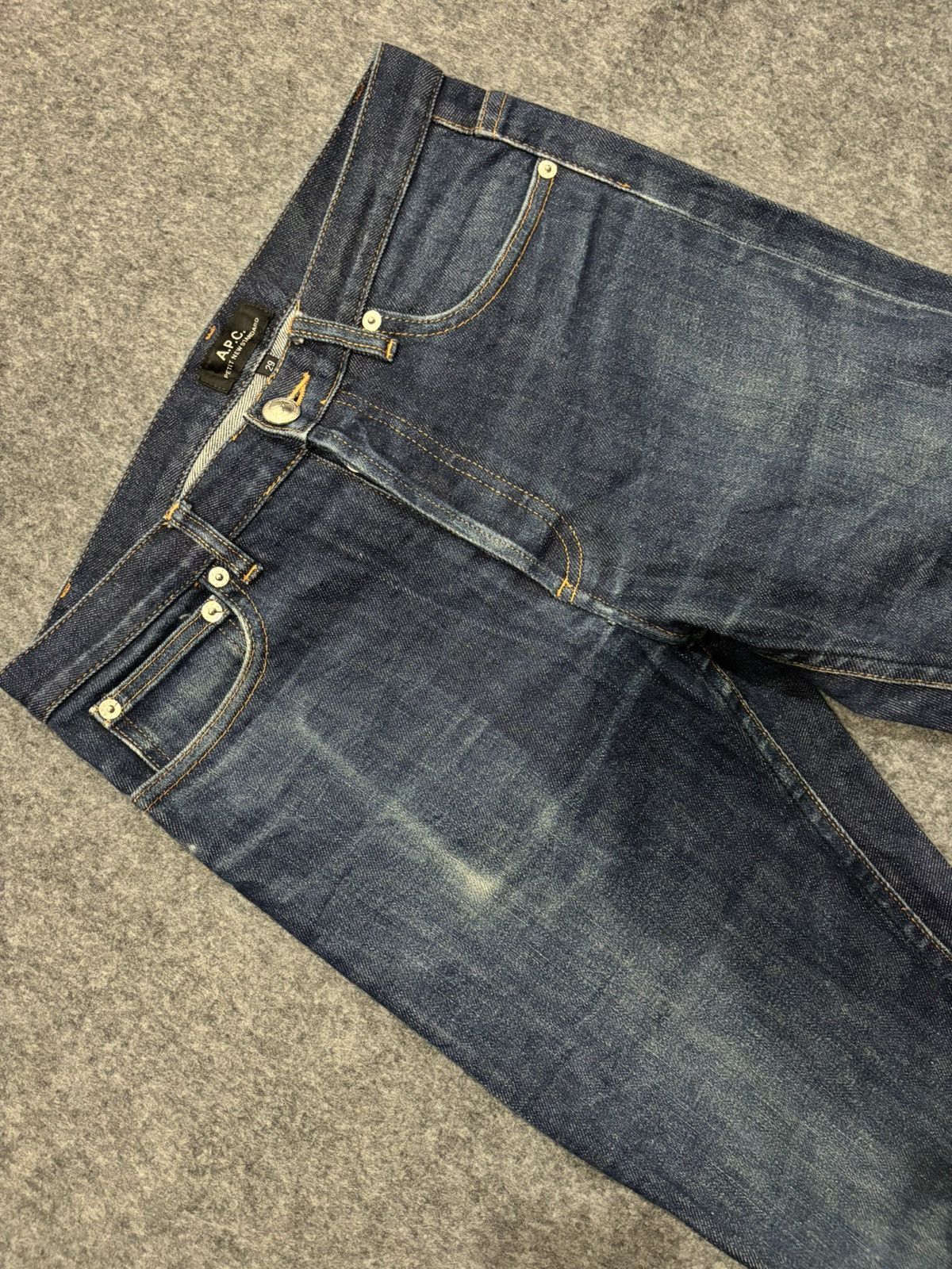 A.P.C. APC Petit New Standard Blue Jeans 29 Size US 29 - 2 Thumbnail