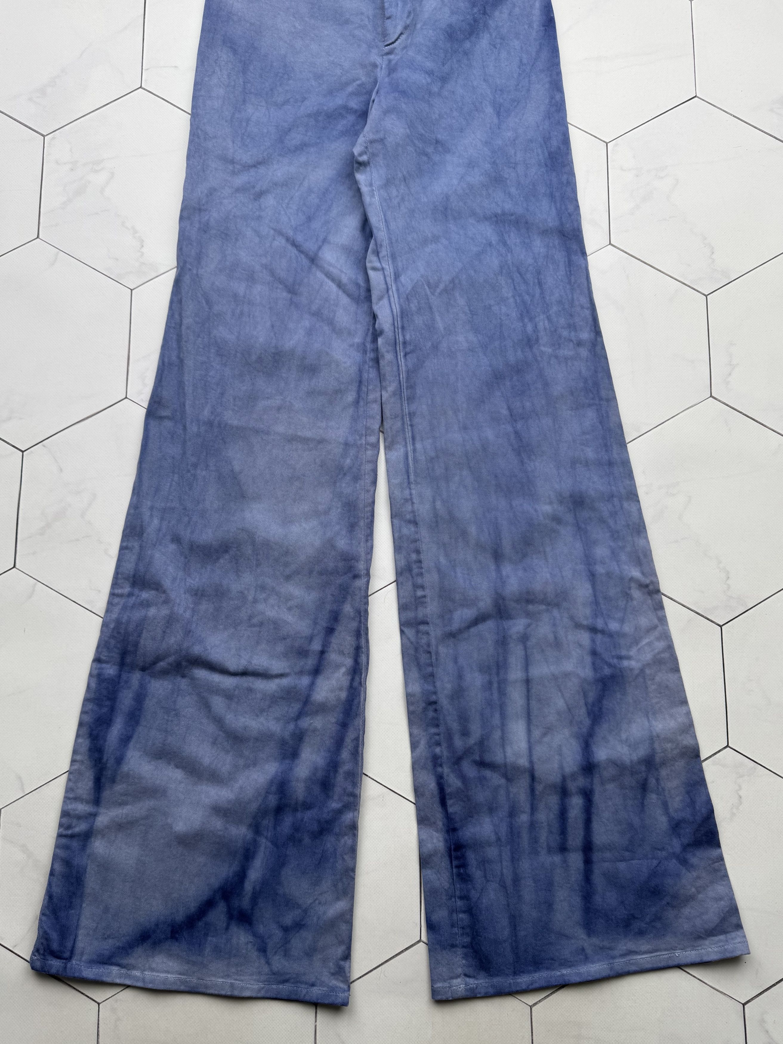 Cavalli Class Just Cavalli 2014 Printed Flare Pants (B191) Size 26" / US 2 / IT 38 - 3 Thumbnail