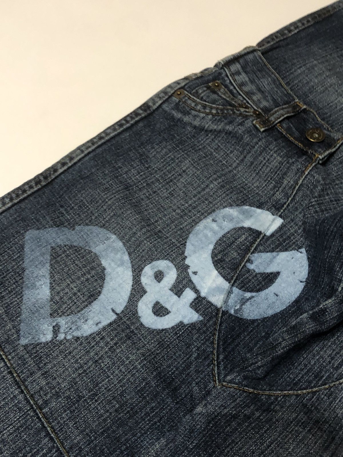 Dolce & Gabbana Vintage Dolce & Gabbana multi pocket jeans Size US 31 - 5 Thumbnail