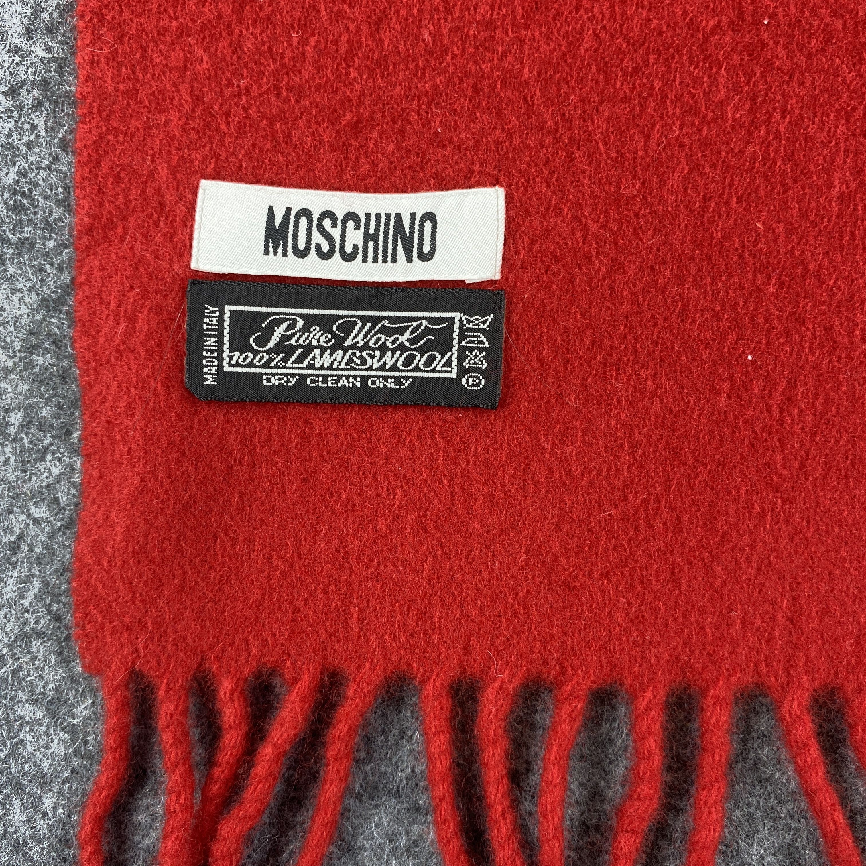 Moschino × Vintage GF10398 Moschino Scarf Neck Wear Muffler Size ONE SIZE - 2 Thumbnail