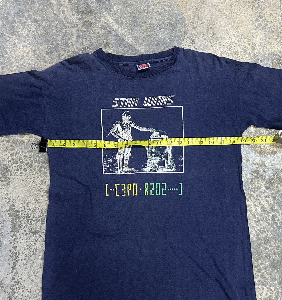 Star Wars × Vintage Rare🔥 Vintage 1965 Star Wars C-3PO & R2D2 Size US M / EU 48-50 / 2 - 11 Thumbnail
