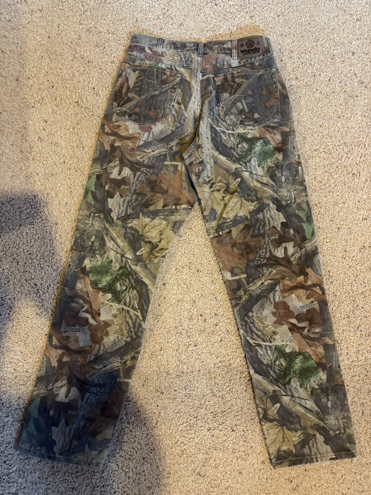 Wrangler Camo double knee wranglers 32/34 Size US 32 / EU 48 - 2 Thumbnail