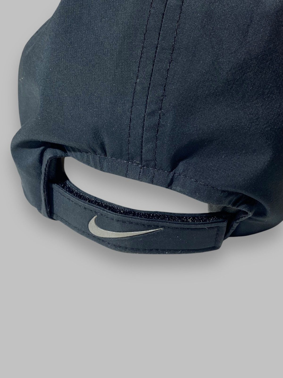 Nike Vintage Nike Swoosh Logo Y2k Hype Streetwear CAp Size ONE SIZE - 10 Thumbnail