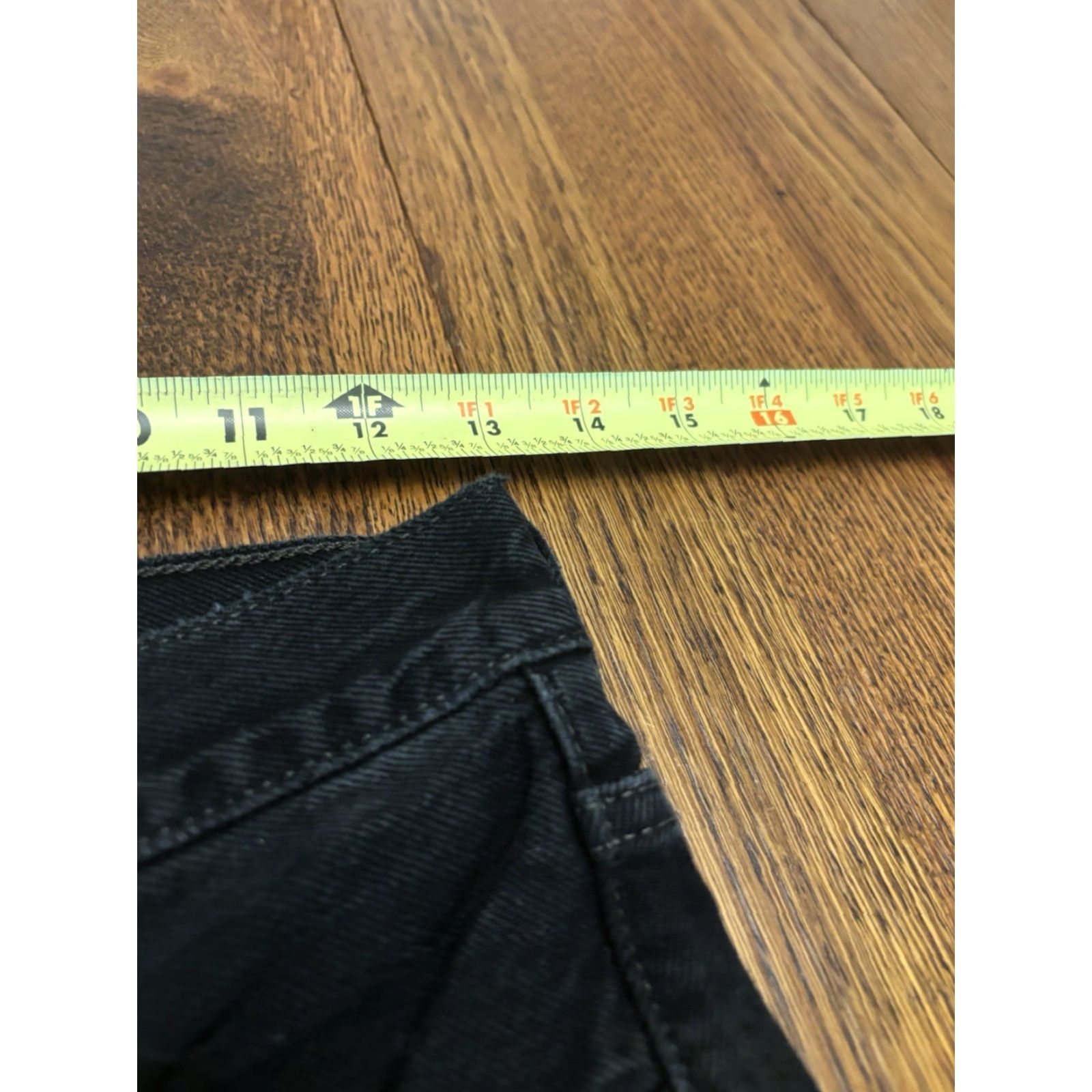 Levi's VINTAGE Levi’s 501 Skinny Jeans Button Fly Black 24x28 Women’s Size 24 Regular Inseam 28 Jeans Women Mens Size 42" / US 20 - 4 Thumbnail