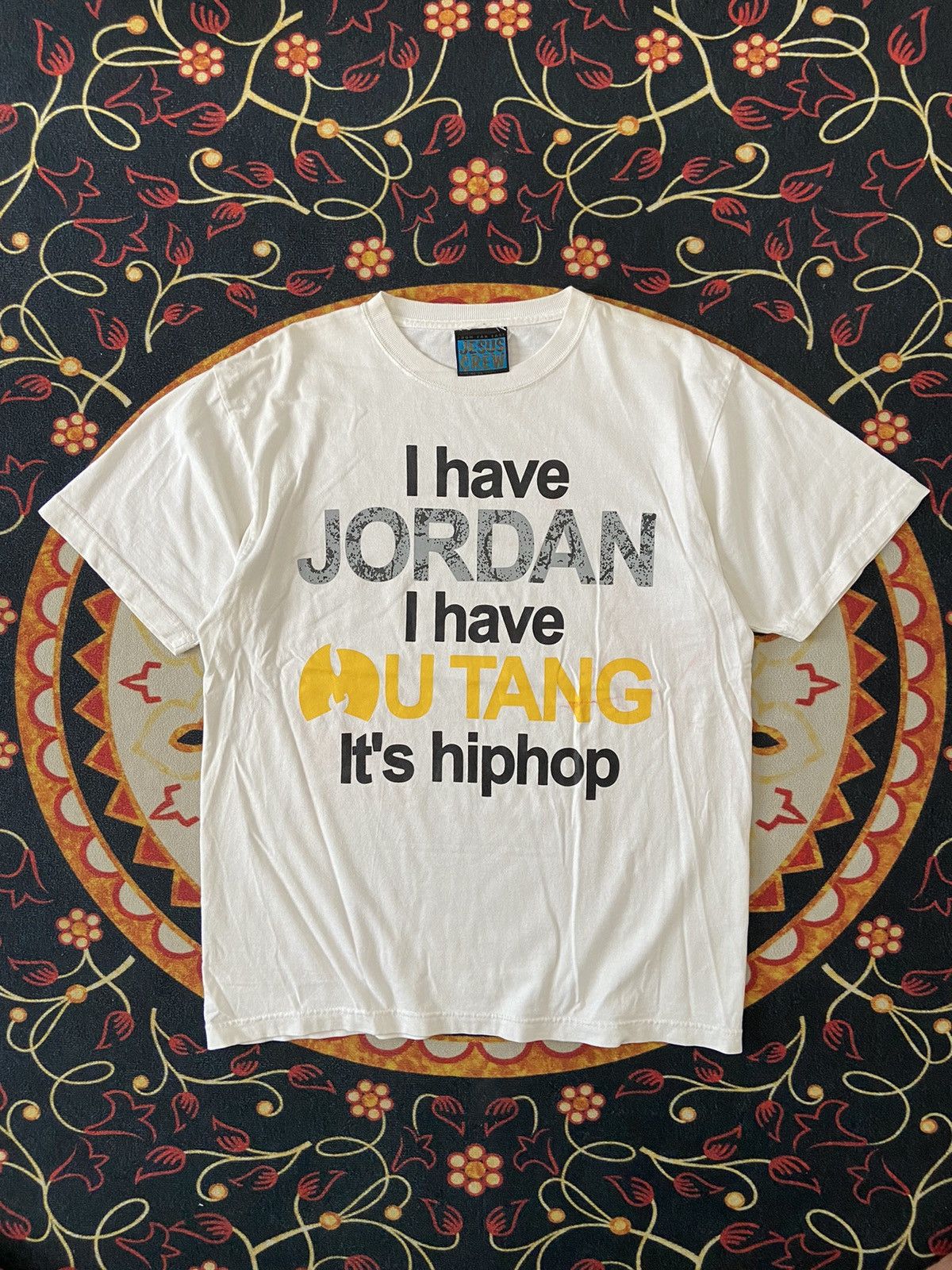 Band Tees × Jordan Brand WUTANG X AIR JORDAN TEE Size US XL / EU 56 / 4 - 1 Thumbnail