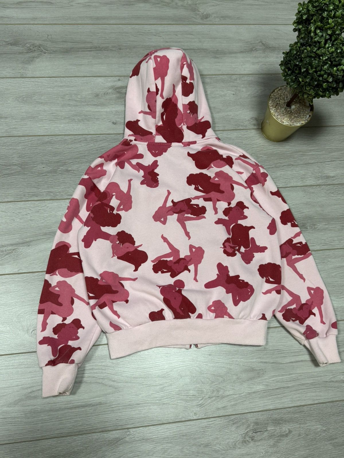 Named Collective Named Collective Unrealistic Ideals camo zip monogram hoodie Size US S / EU 44-46 / 1 - 7 Thumbnail