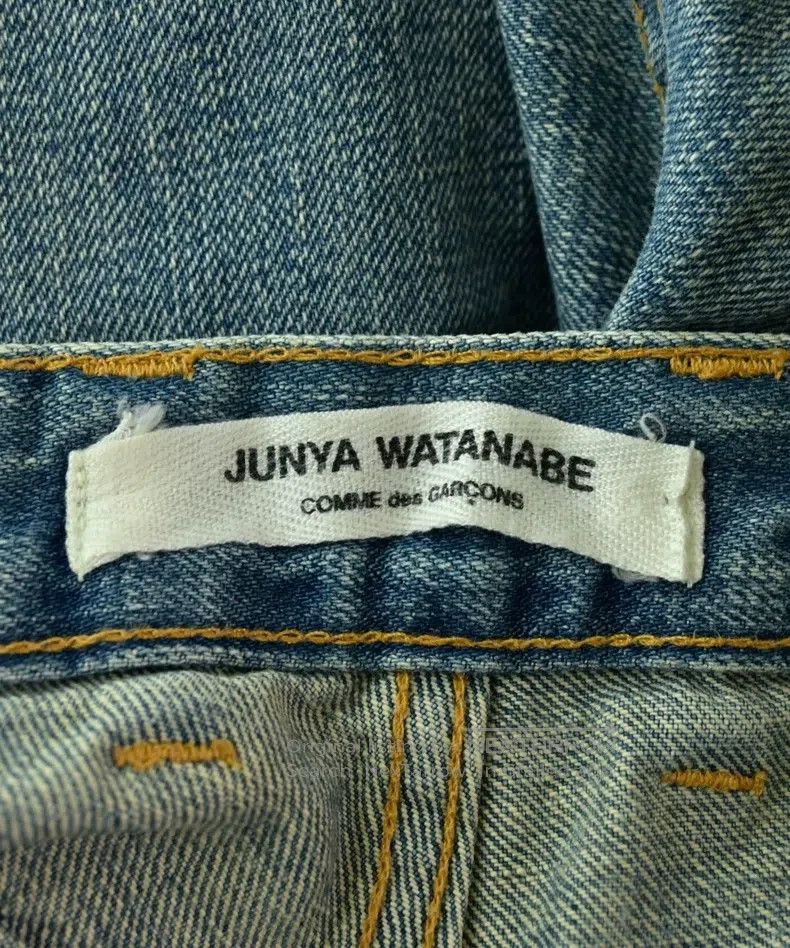 Junya Watanabe Junya Watanabe size M Denim Low Rise Pants Size 23" - 4 Thumbnail