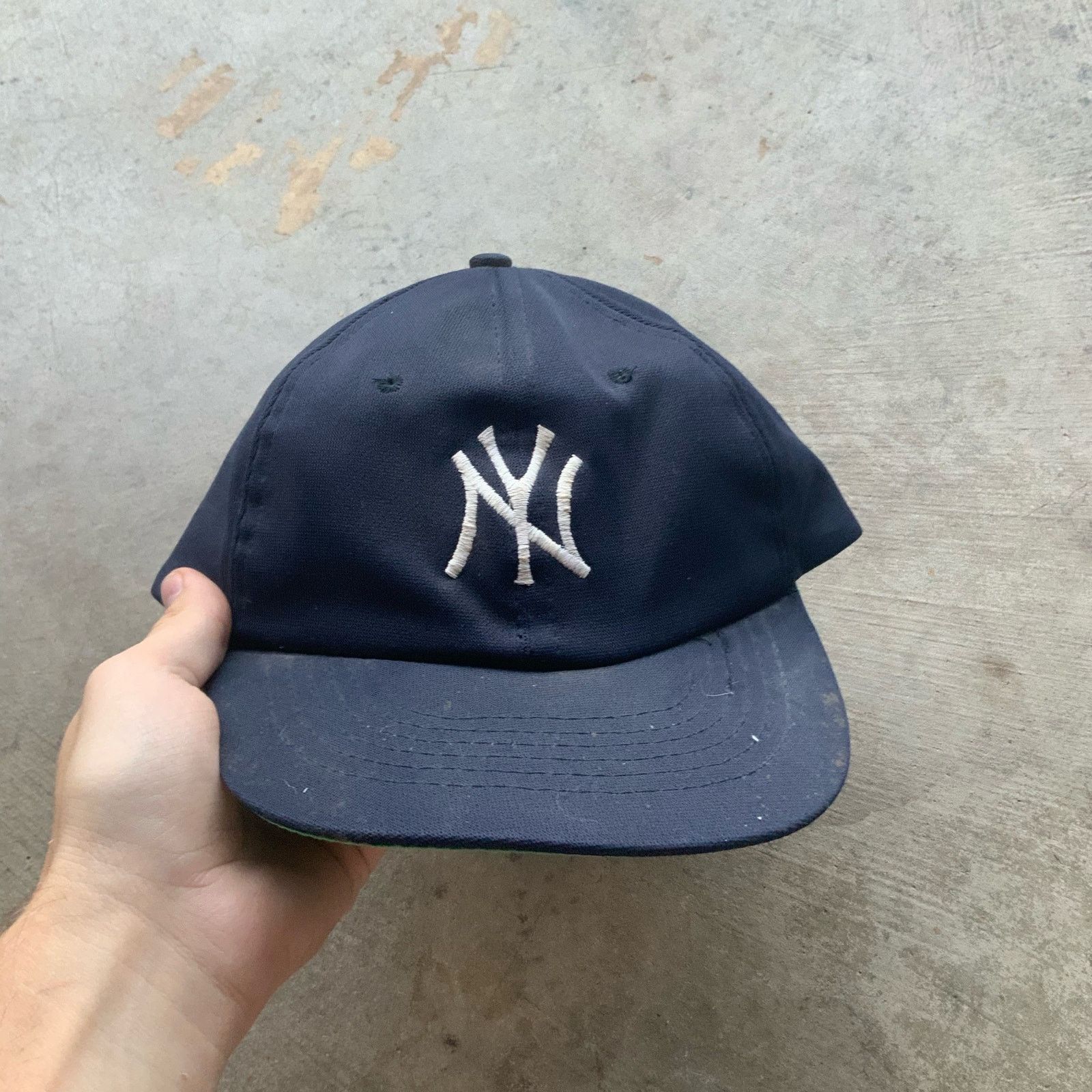 Vintage VINTAGE NEW YORK YANKEES 80S SNAPBACK HAT MCDONALDS BLUE 