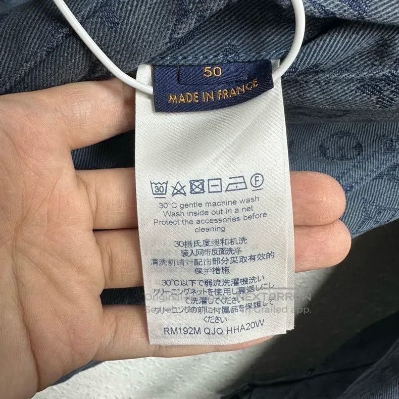 Louis Vuitton Louis Vuitton Blue long-sleeved denim jacket with presbyop Size US M / EU 48-50 / 2 - 4 Thumbnail