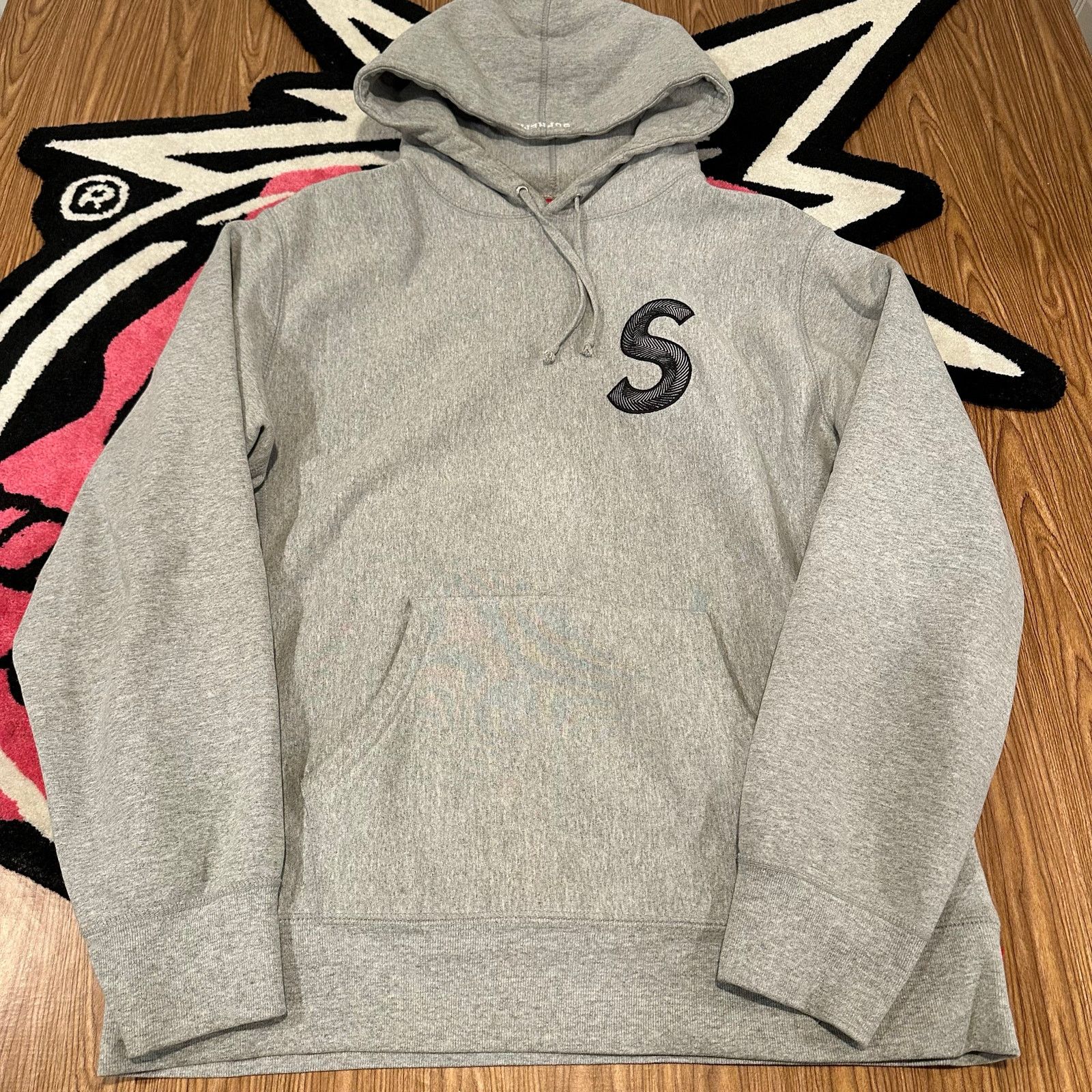 Supreme Supreme S Logo Hooded Sweatshirt (FW18) – Heather Grey Size US L / EU 52-54 / 3 - 4 Thumbnail