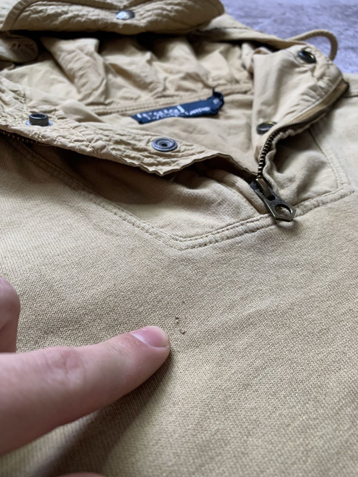 Polo Ralph Lauren Vintage Polo Ralph Lauren military Pocket hoodie 90’s Size US S / EU 44-46 / 1 - 8 Thumbnail