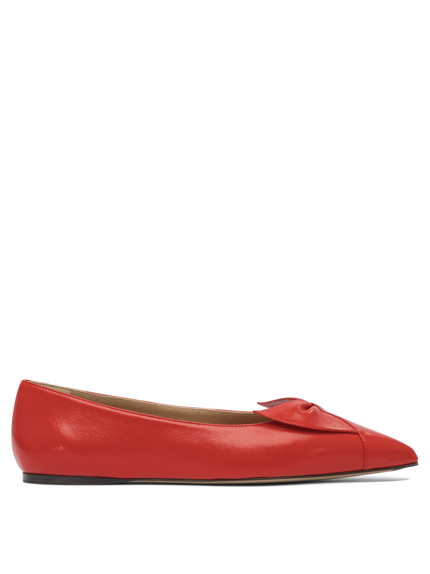 Salvatore Ferragamo Printed Calf Hair Vanna Ballerinas | Grailed