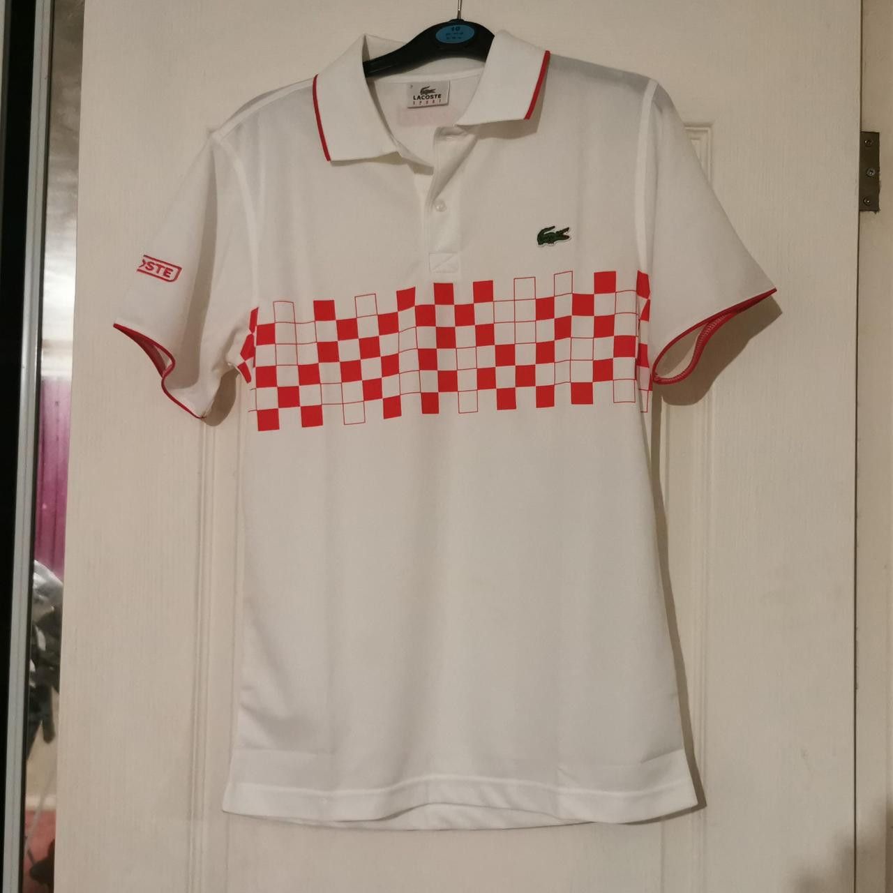 Lacoste Lacoste izod size extra small polo shirt - Red & White Check Size US XS / EU 42 / 0 - 1 Thumbnail