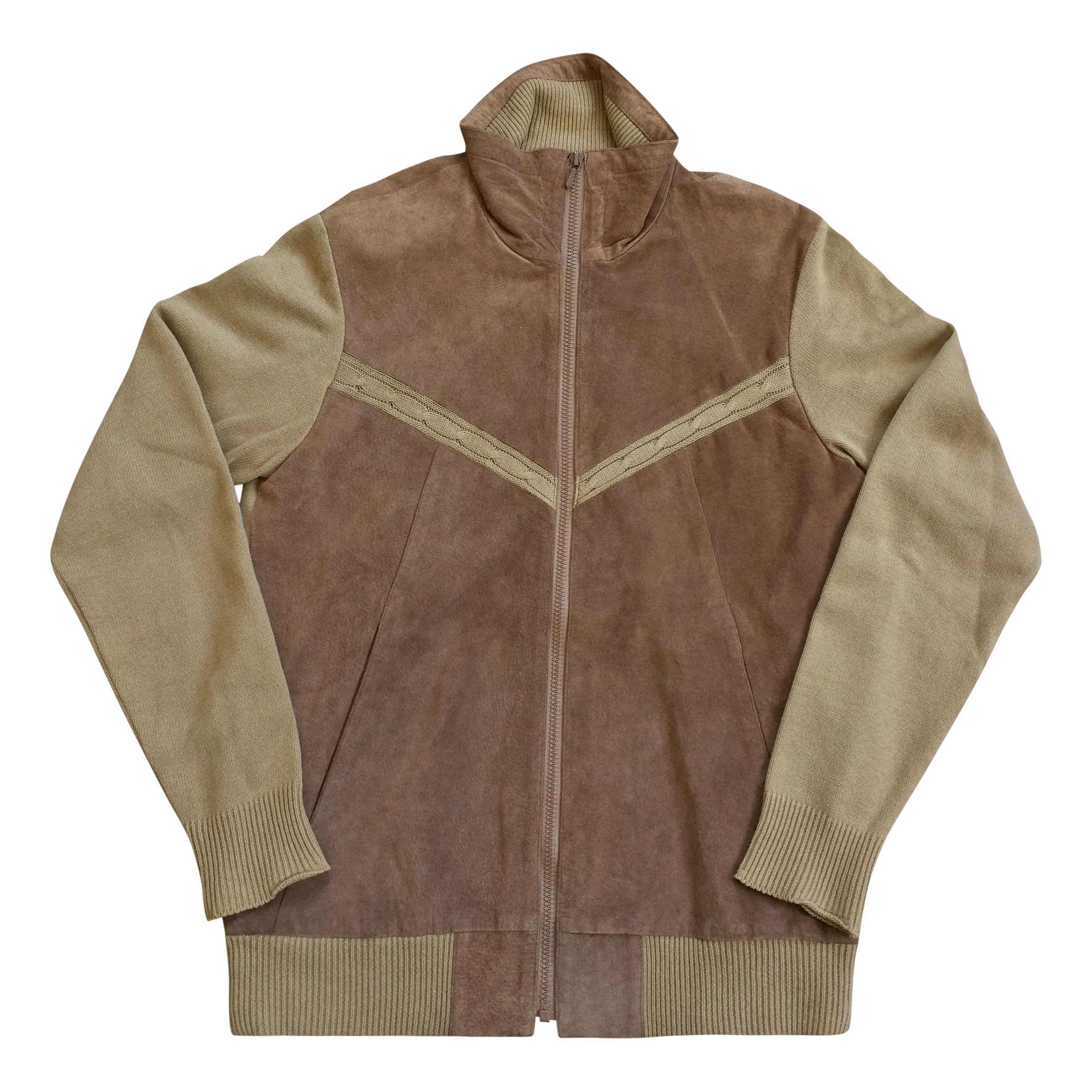 Number (N)ine FW03 Number (N)ine Suede Hybrid Jacket Size US M / EU 48-50 / 2 - 10 Thumbnail