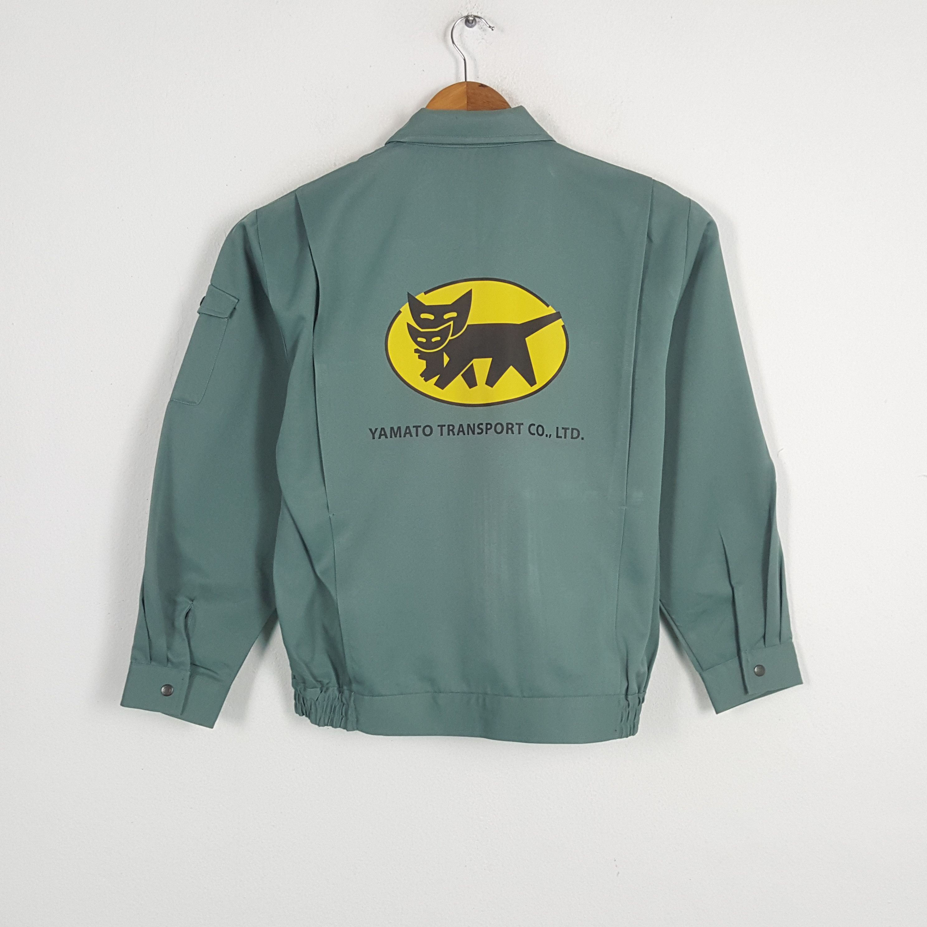 Japanese Brand × Vintage Vintage YAMATO TRANSPORT Japanese Racing Custom Jacket Size US L / EU 52-54 / 3 - 1 Thumbnail