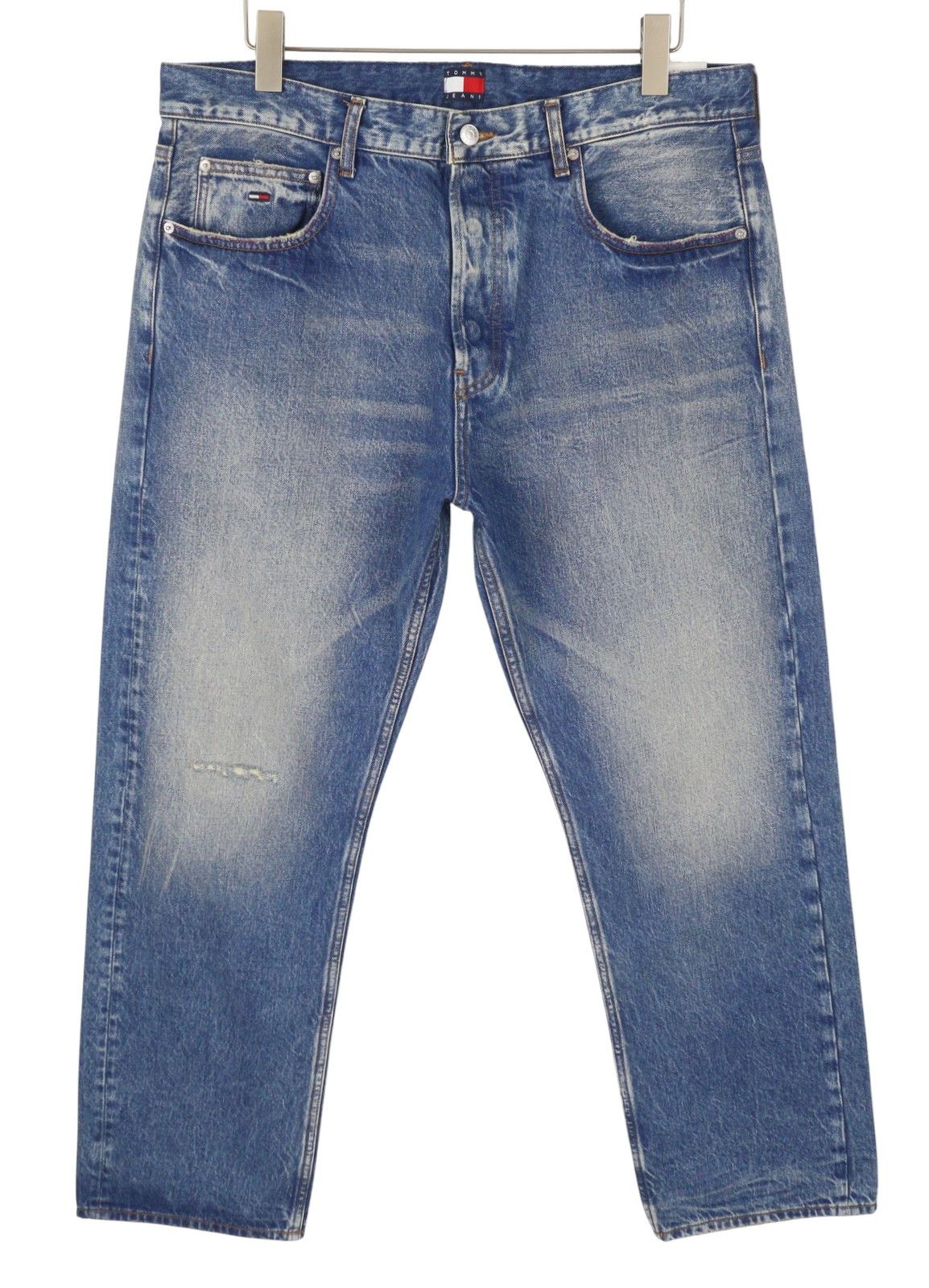Tommy Hilfiger OTIS W36/L32 Blue Faded Regular Straight Jeans 87466 Size US 36 / EU 52 - 1 Thumbnail
