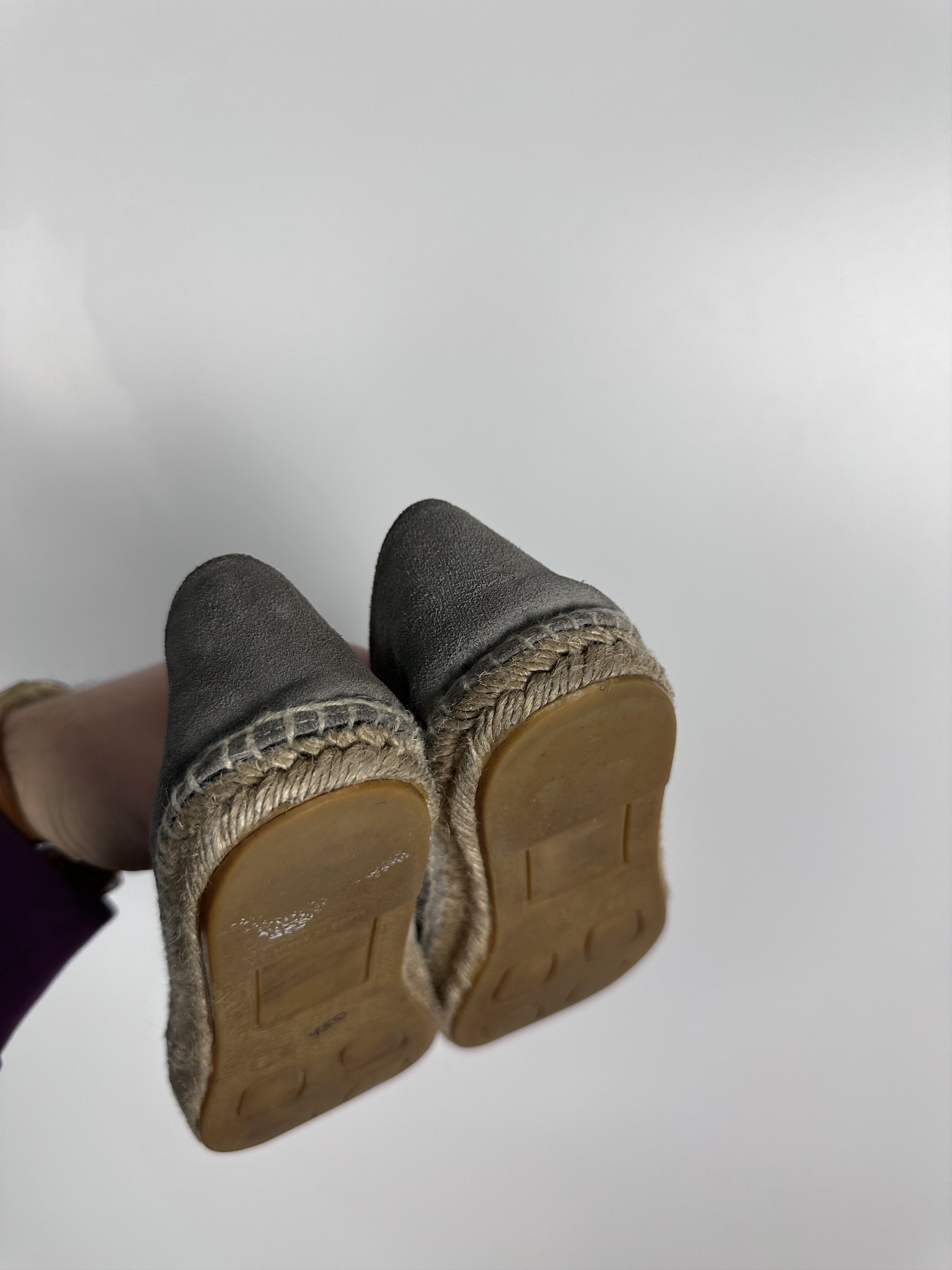 Kenzo KENZO Paris Canvas Tiger Espadrilles Shoes Gray Size 36 Size US 6 / IT 36 - 9 Thumbnail